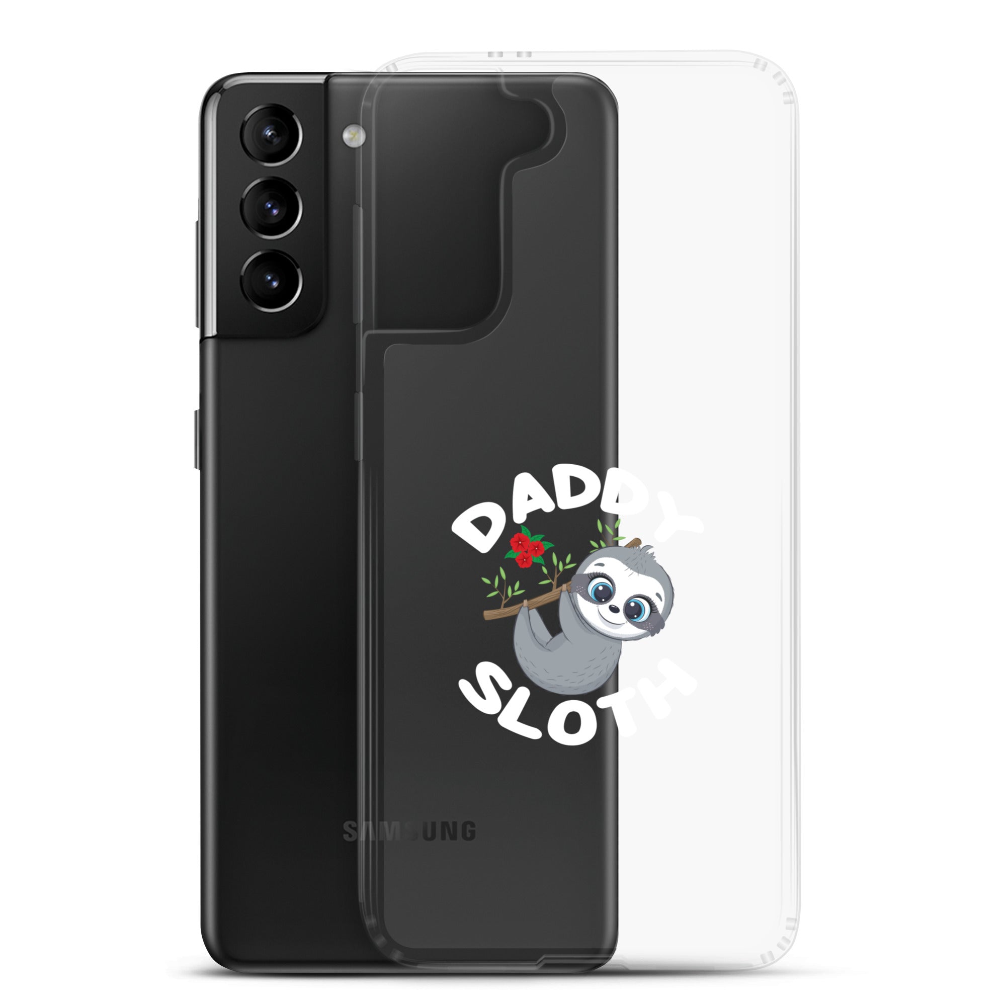 Daddy Sloth Clear Case for Samsung®