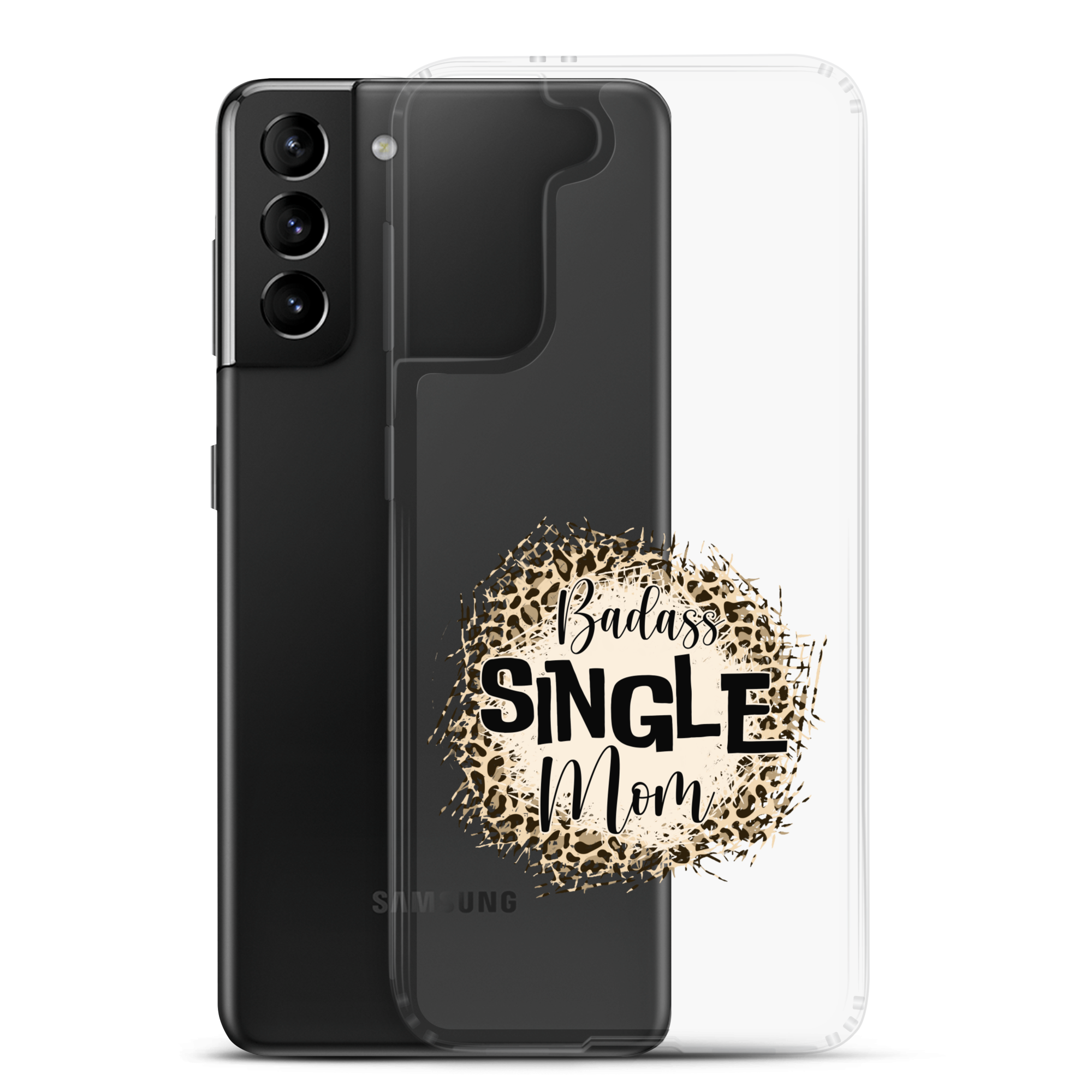 Badass Single Mom Clear Case for Samsung®