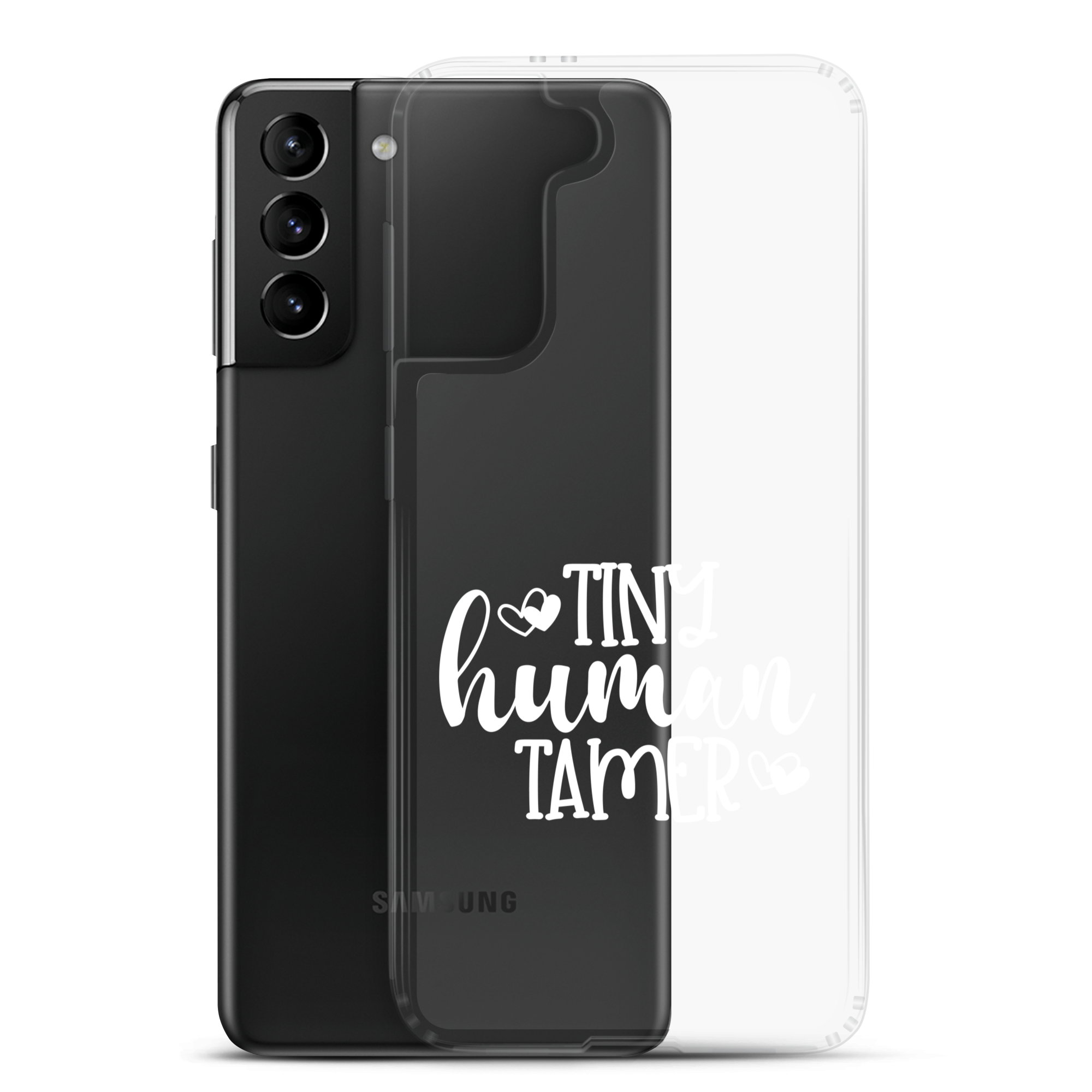 Tiny Human Tamer Clear Case for Samsung®