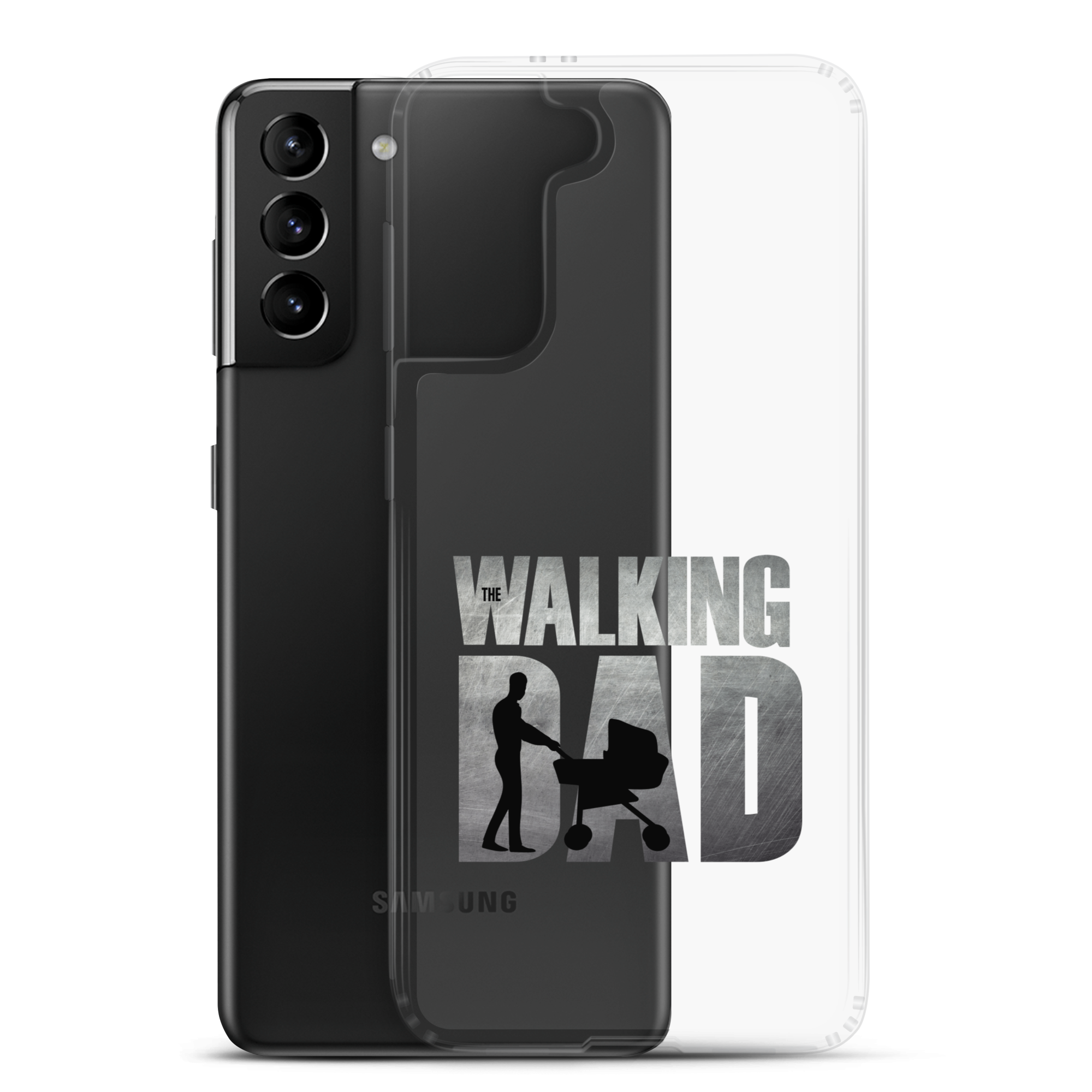 The Walking Dad Clear Case for Samsung®