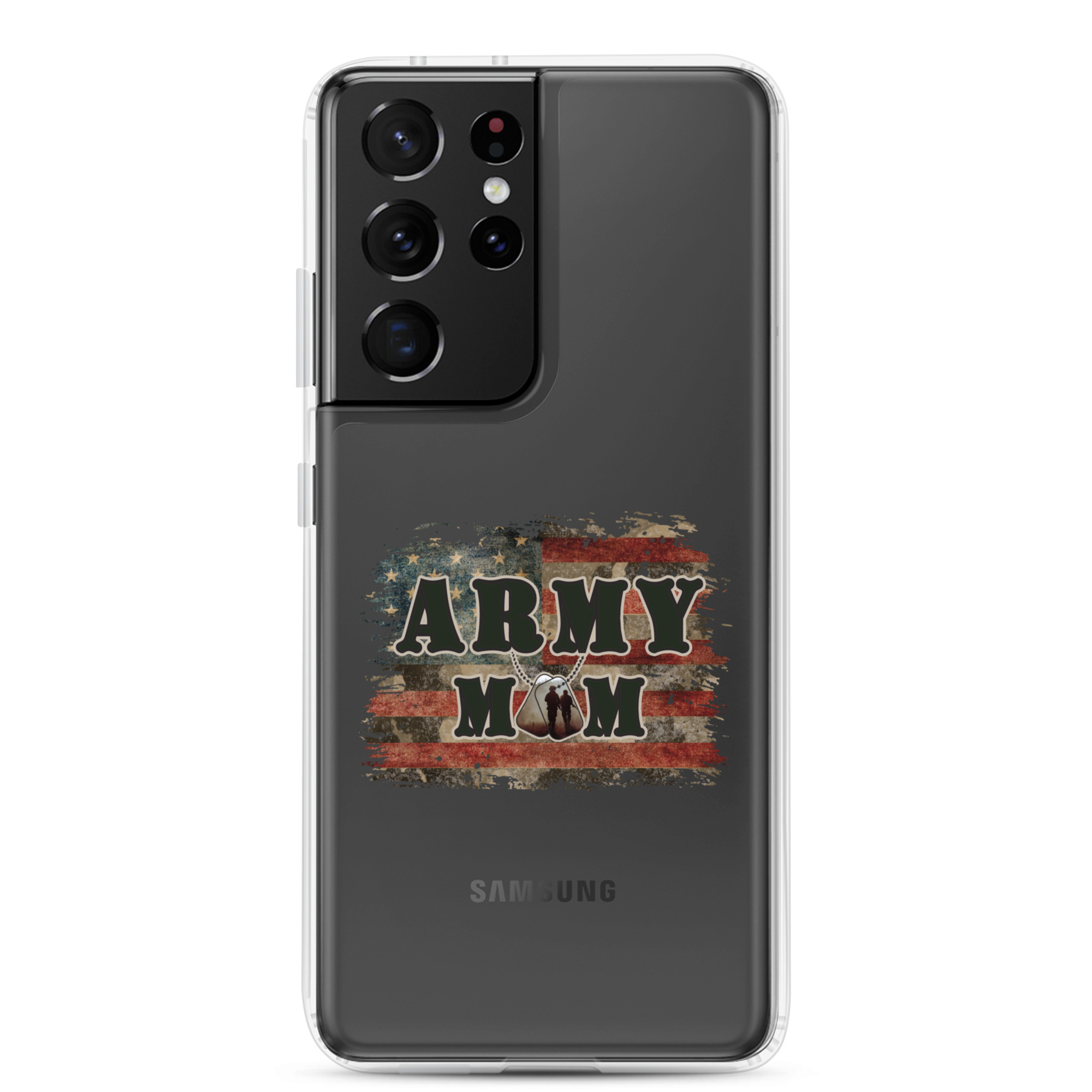 Army Mom Clear Case for Samsung®