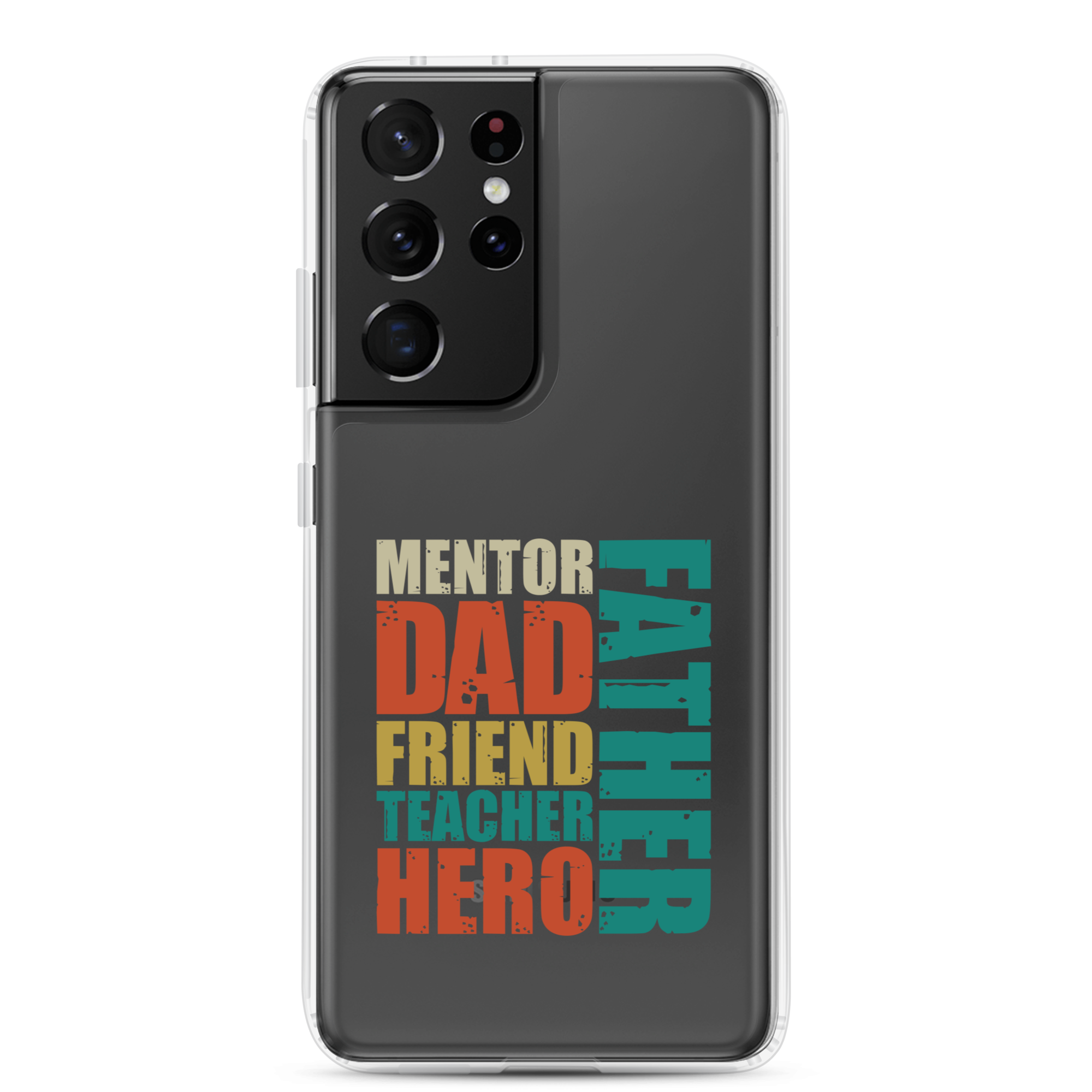 Mentor Dad Fiend Teacher Hero Father Clear Case for Samsung®