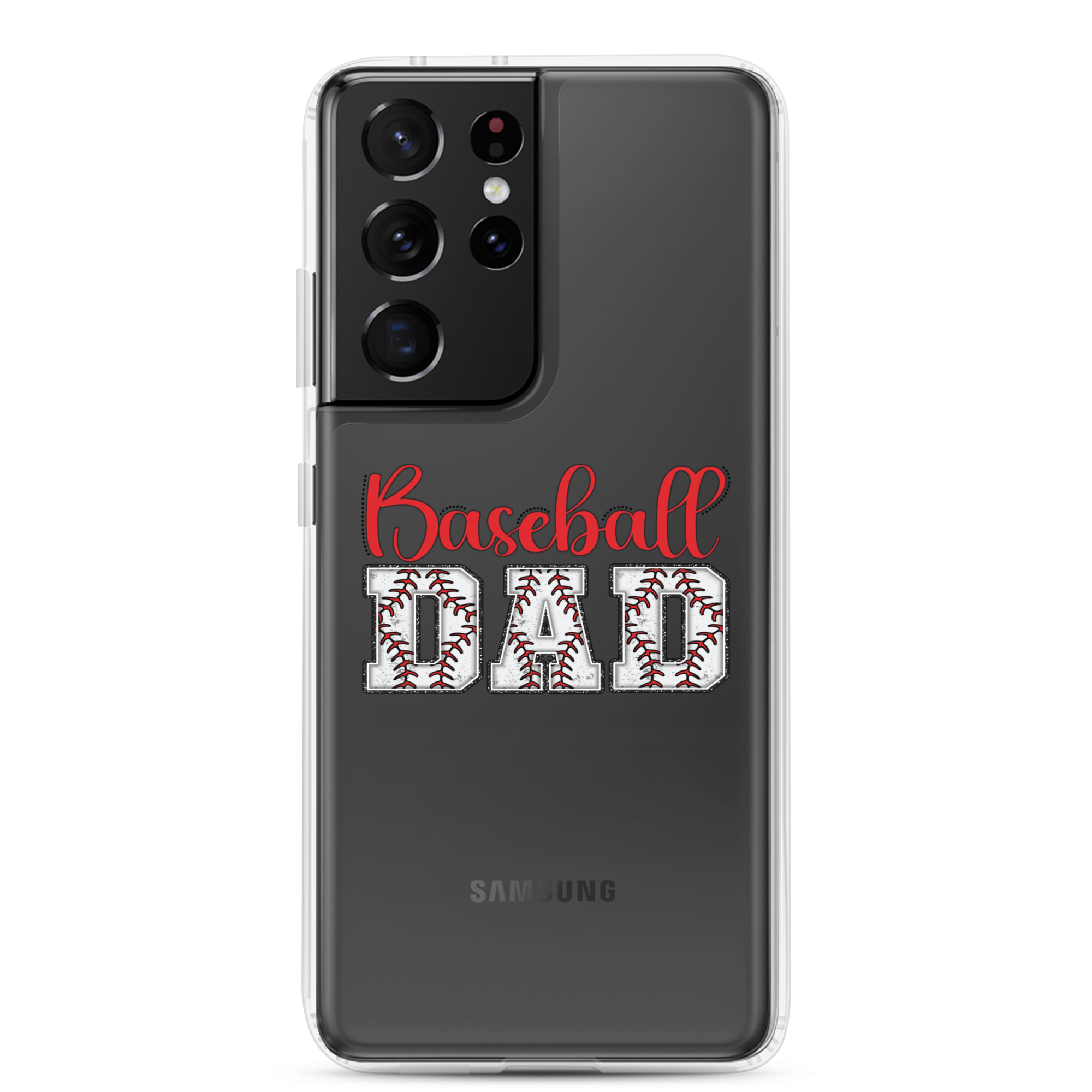 Baseball Dad Clear Case for Samsung®