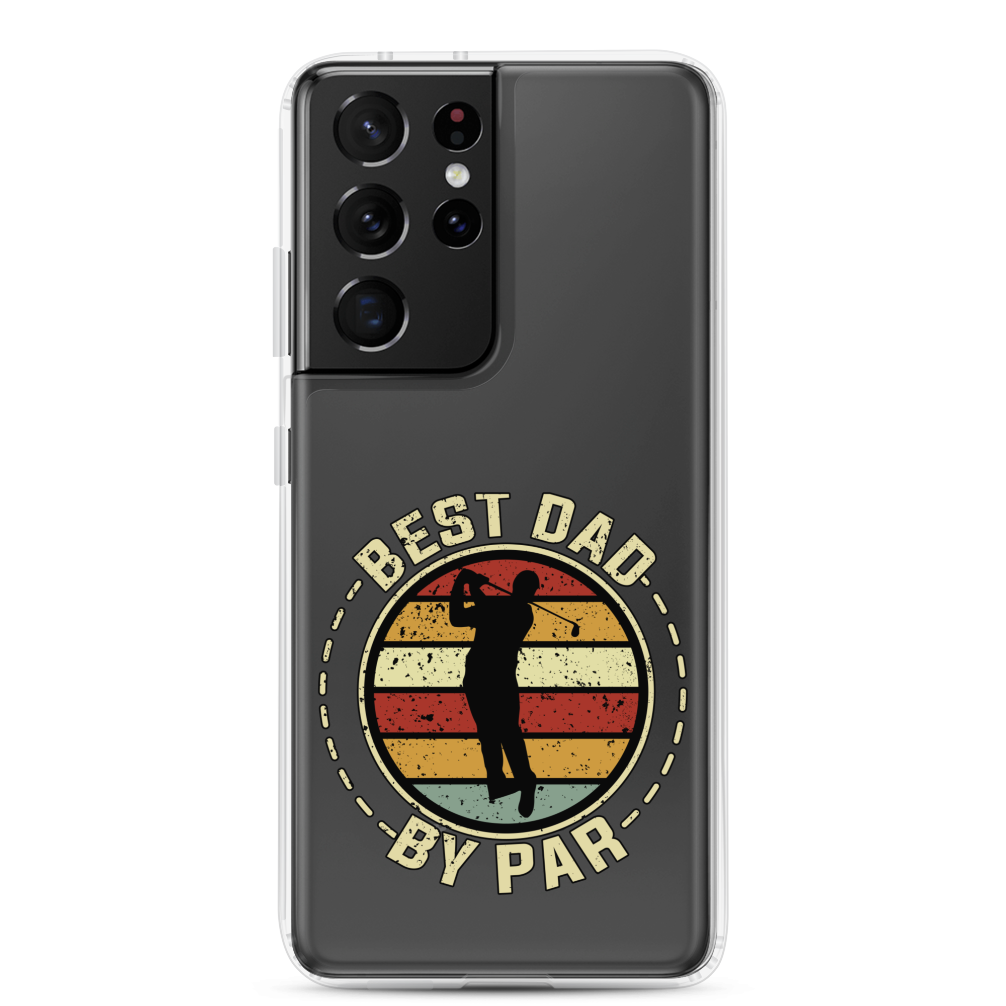 Best Dad By Par Clear Case for Samsung®