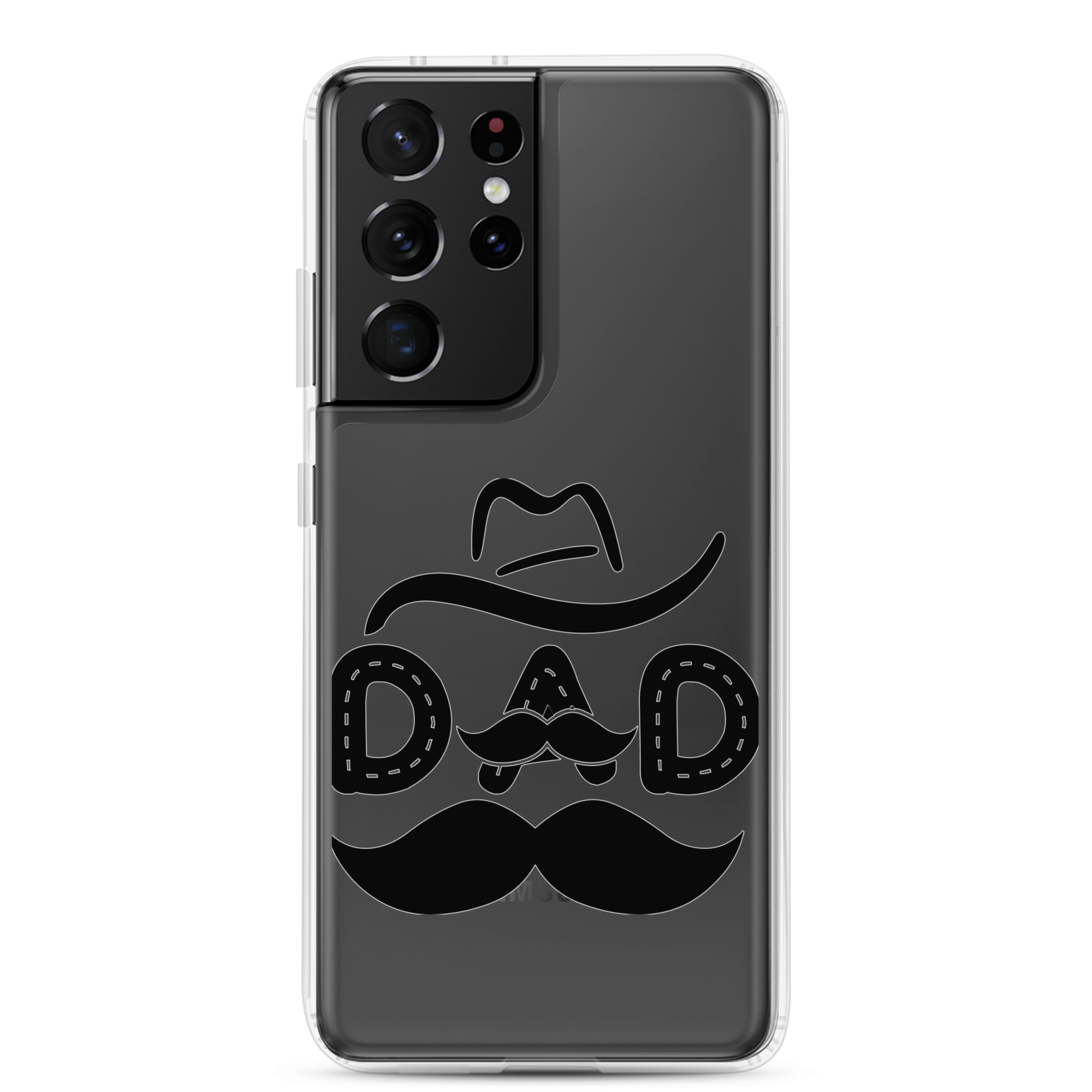 Dad Cowboy Clear Case for Samsung®