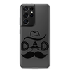 Dad Cowboy Clear Case for Samsung®