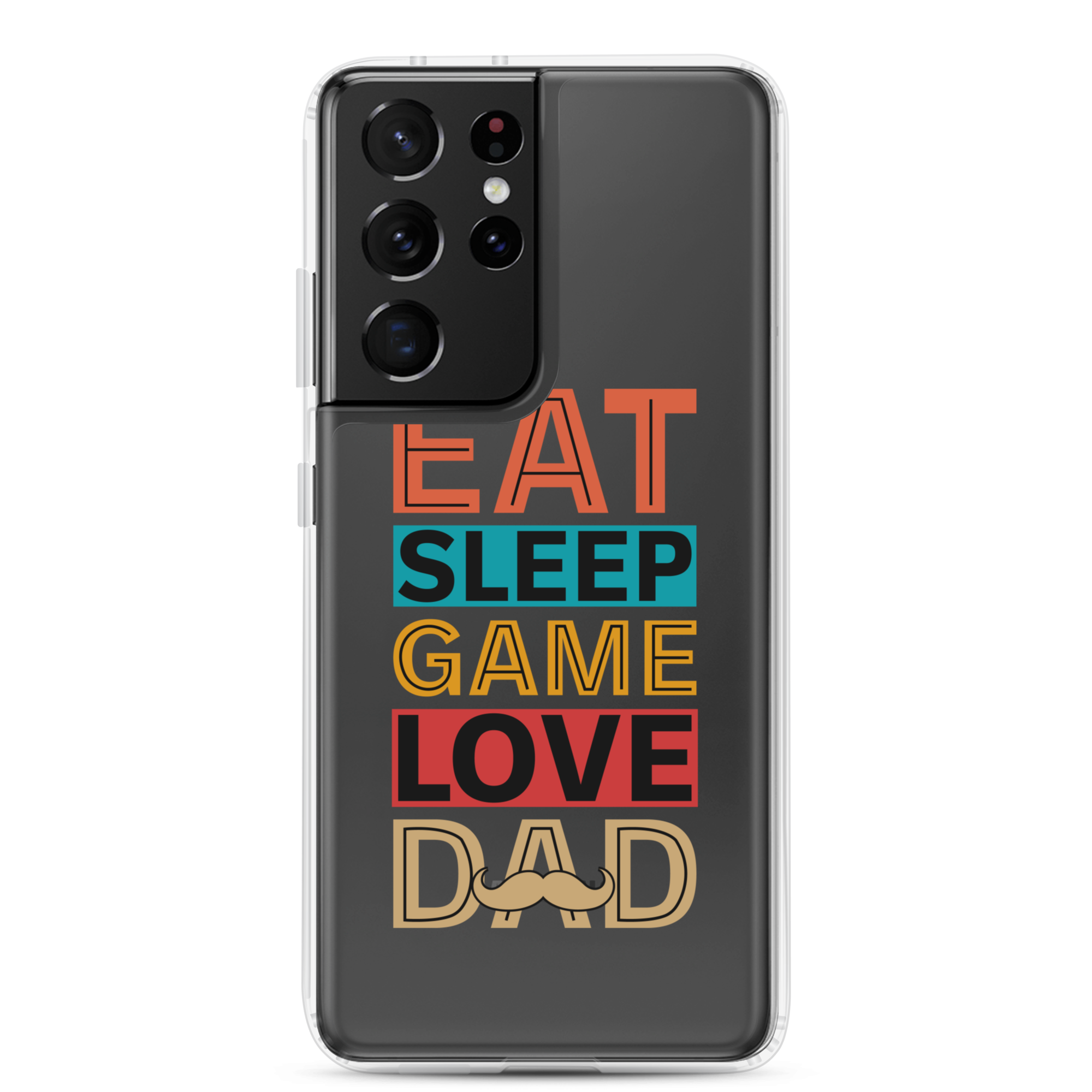 Eat Sleep Game Love Dad Clear Case for Samsung®