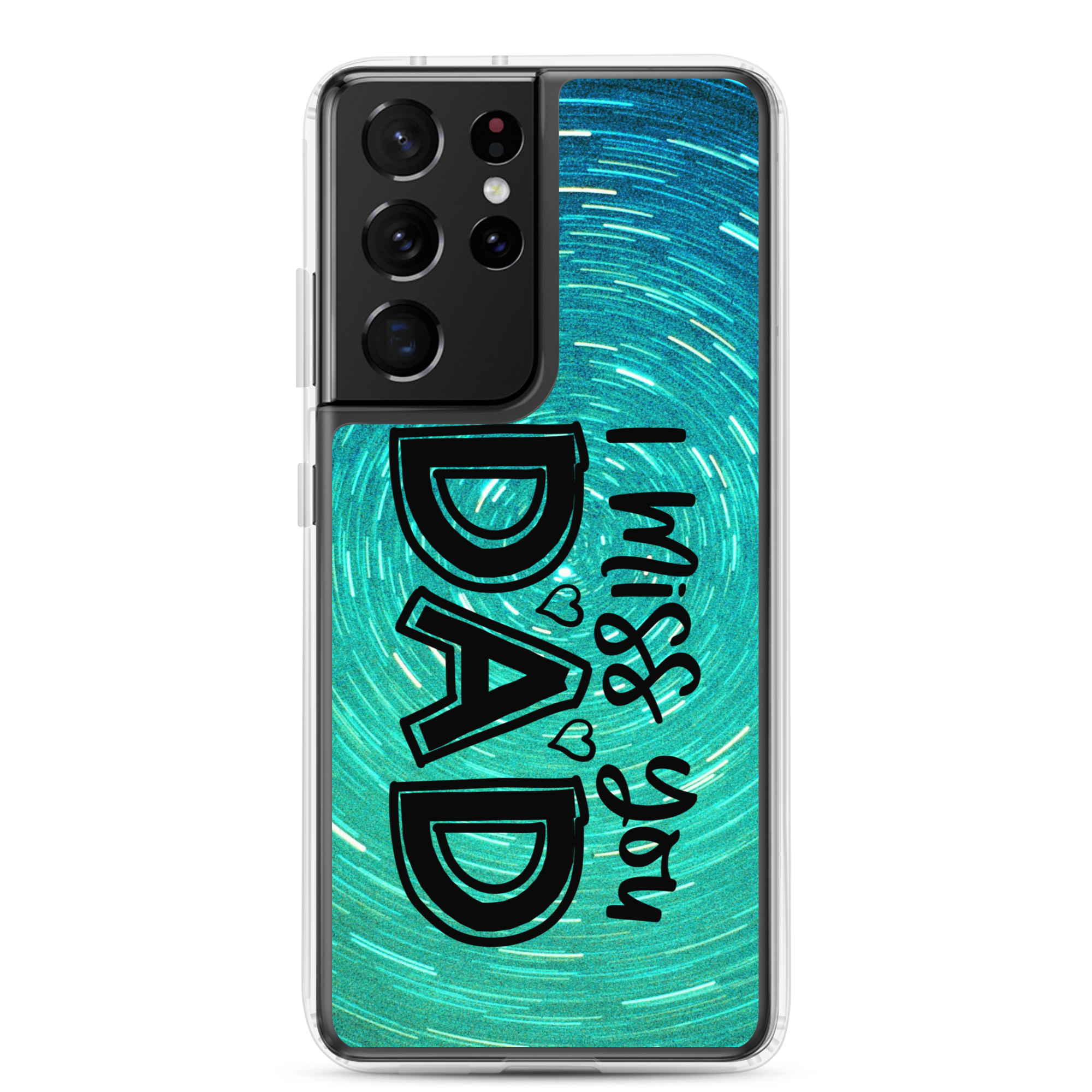 I Miss You Dad Clear Case for Samsung®