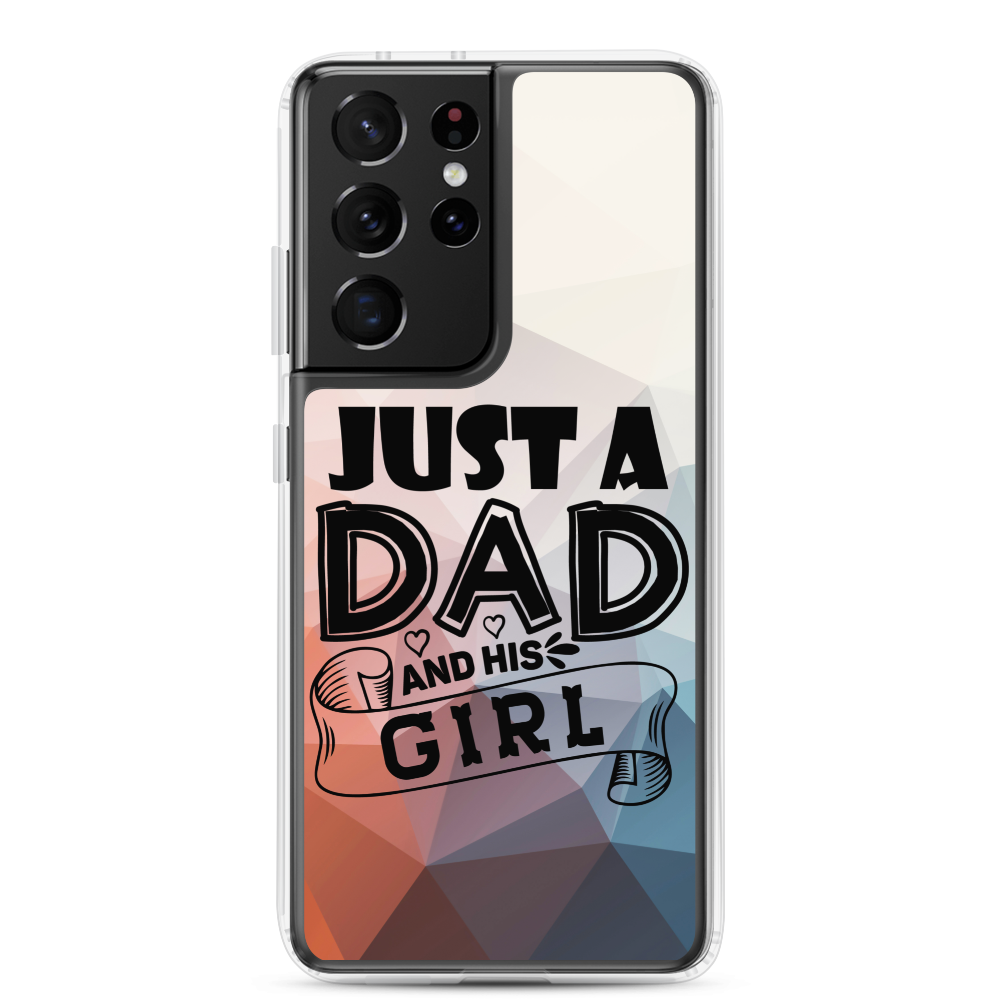 Just A Dad And His Girl Clear Case for Samsung®