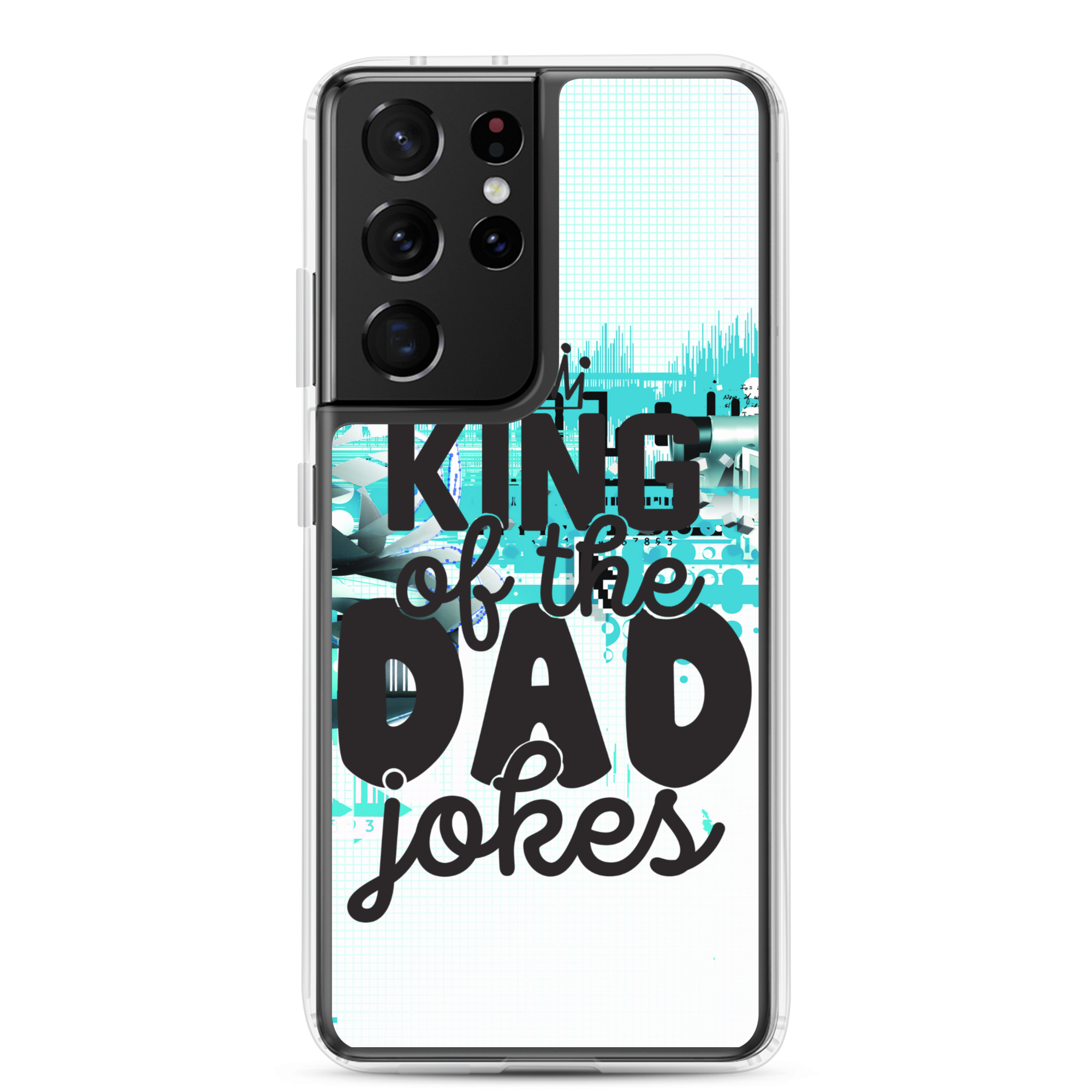 King Of The Dad Jokes Clear Case for Samsung®