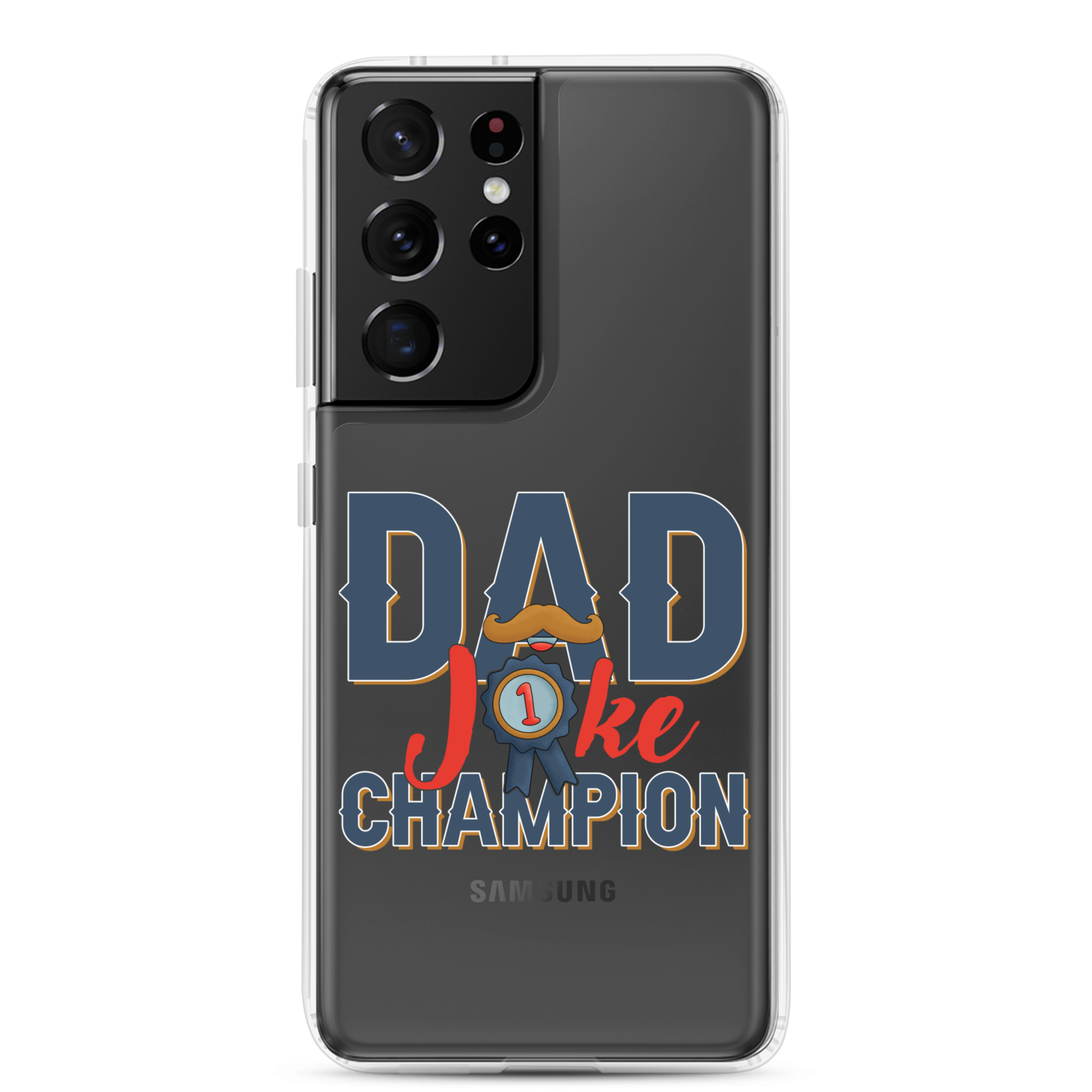 Dad Joke Champion Clear Case for Samsung®