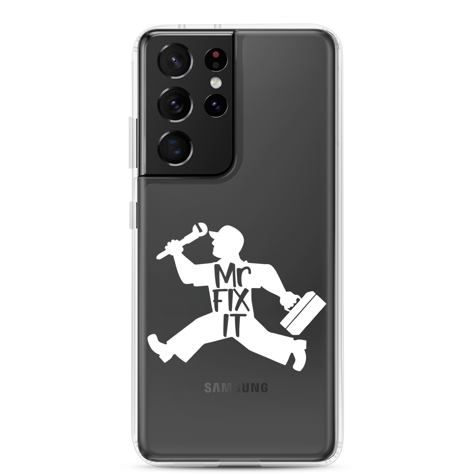 Mr fix It Clear Case for Samsung®