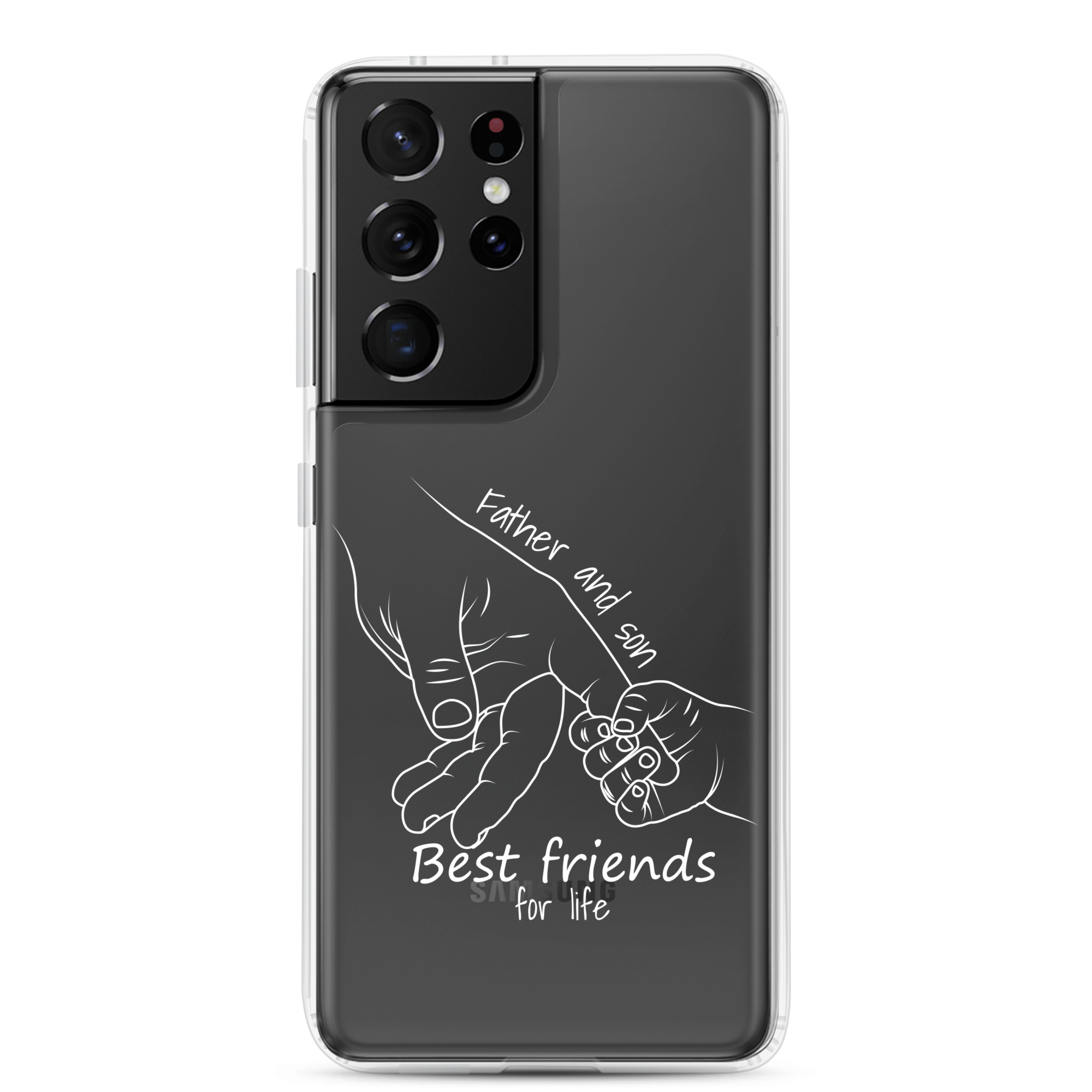 Father And Son Best Friends For Life Clear Case for Samsung®