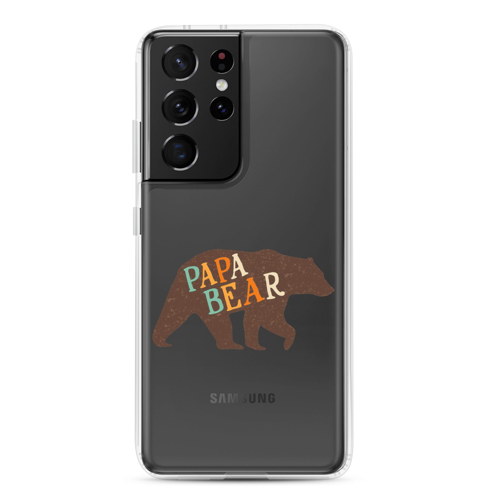 Papa Bear Clear Case for Samsung®