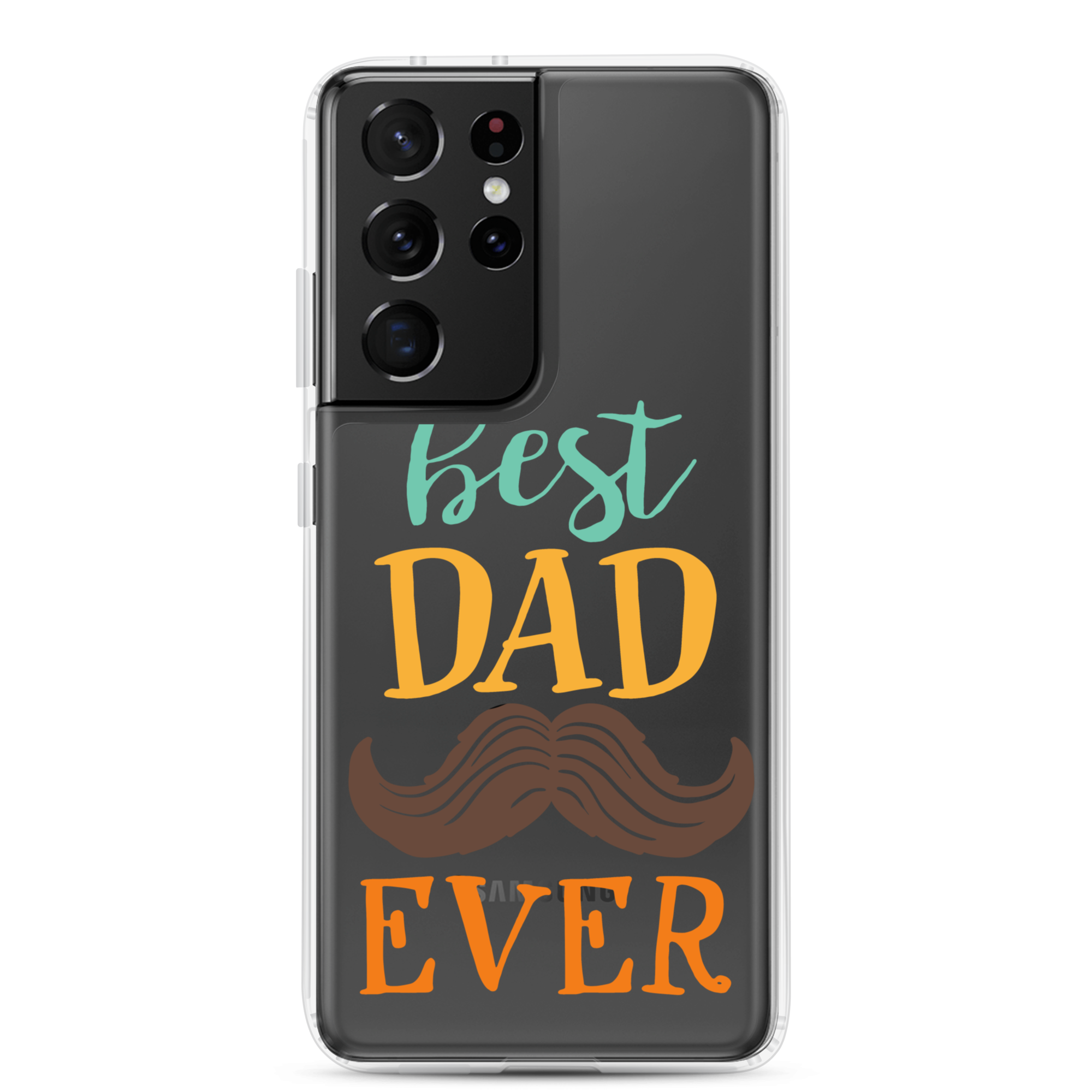 Best Dad Ever Clear Case for Samsung®