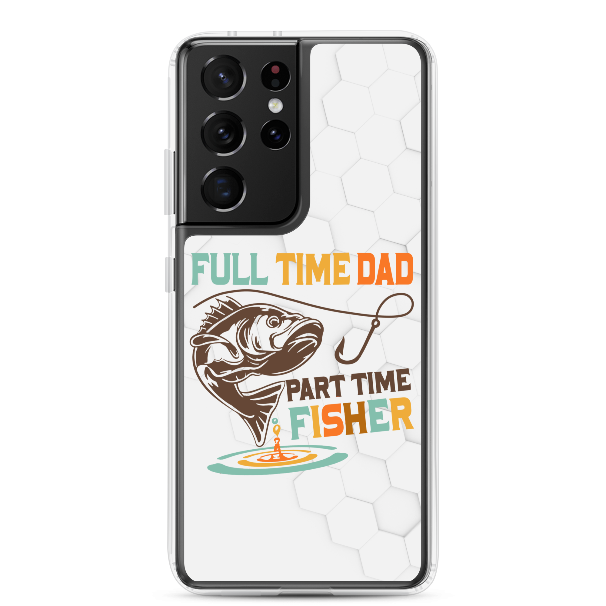 Full Time Dad Part Time Fisher Clear Case for Samsung®