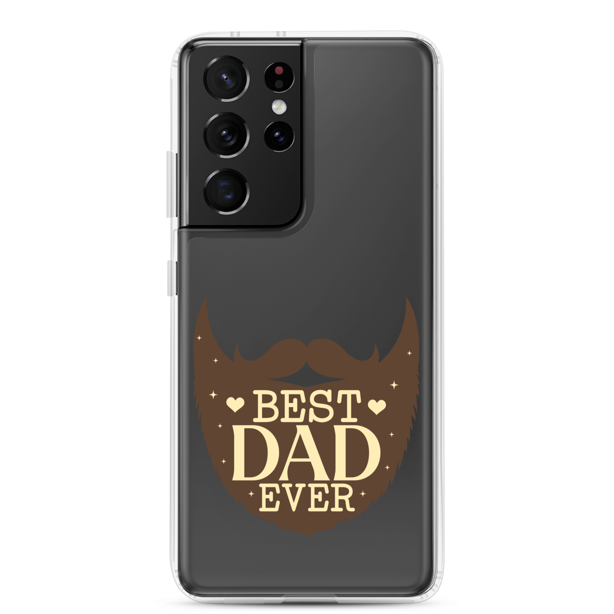 Best Dad Ever Clear Case for Samsung®