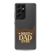 Best Dad Ever Clear Case for Samsung®