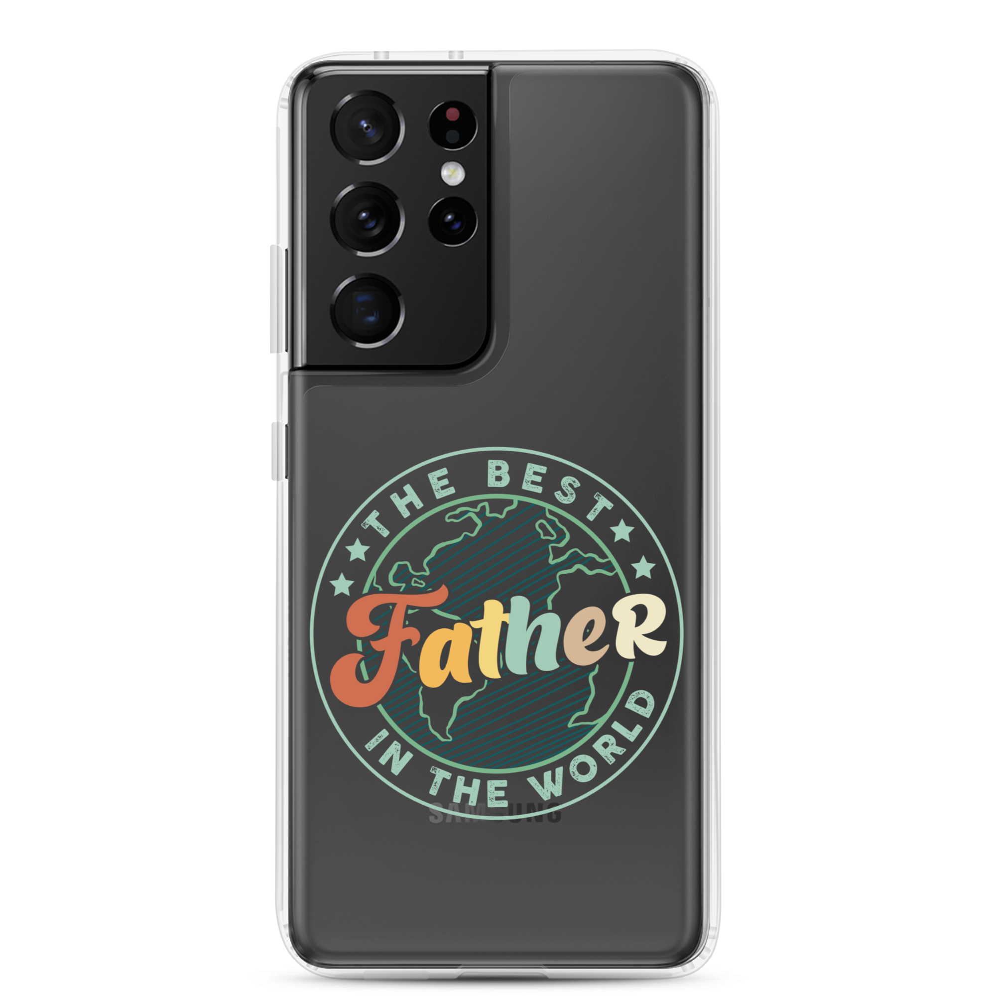 The Best Father In The World Clear Case for Samsung®