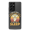 Dad Of Twins Twice The Love Half The Sleep Clear Case for Samsung®