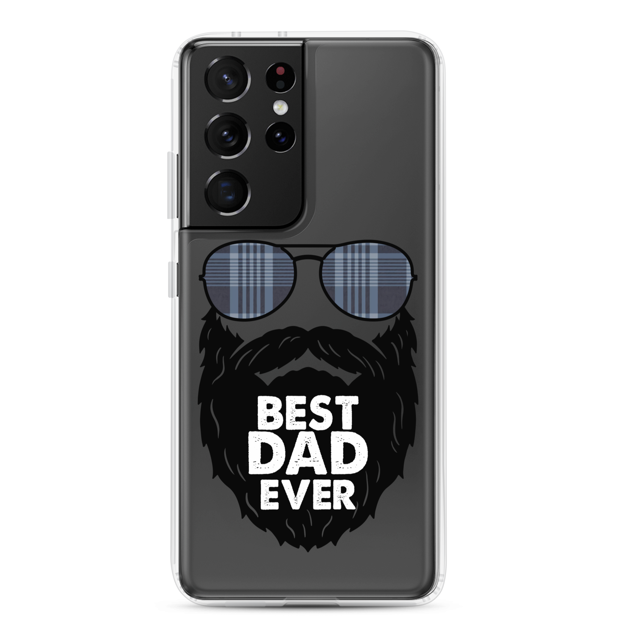 Best Dad Ever Clear Case for Samsung®