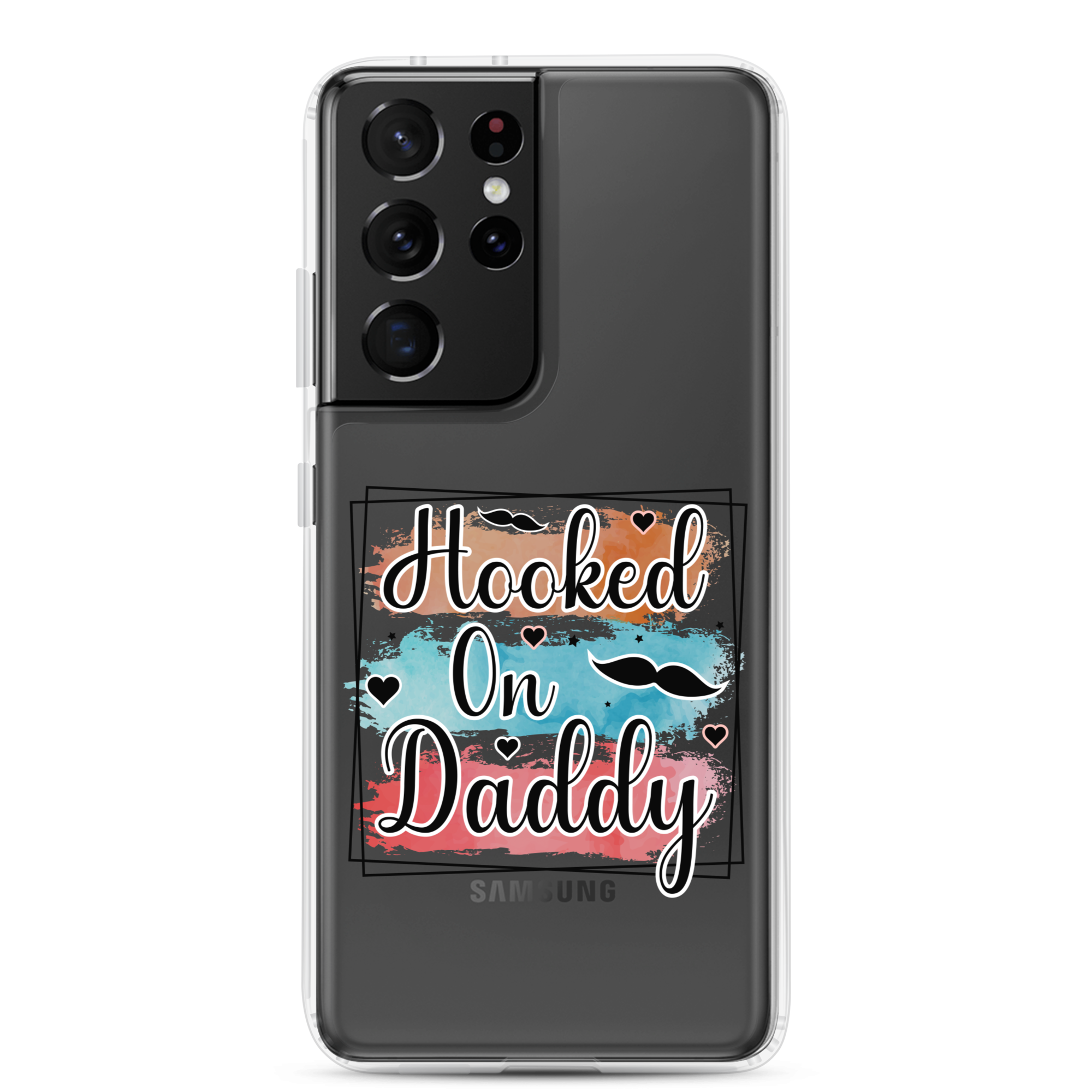 Hooked On Daddy Clear Case for Samsung®