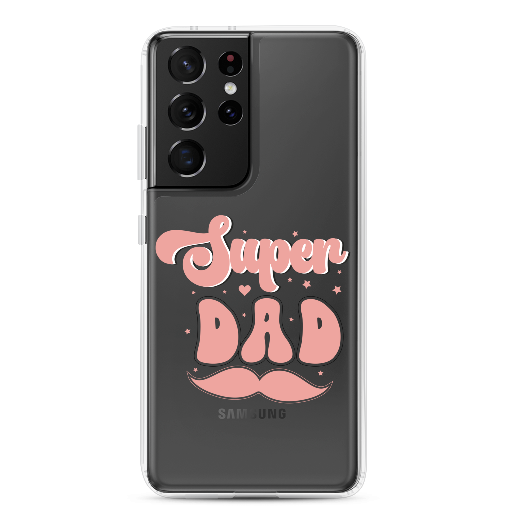 Super Dad Clear Case for Samsung®