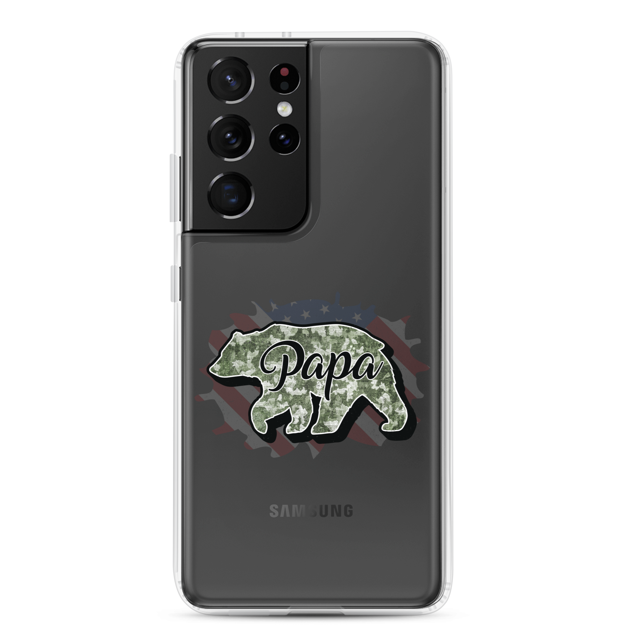 Bear Papa Clear Case for Samsung®