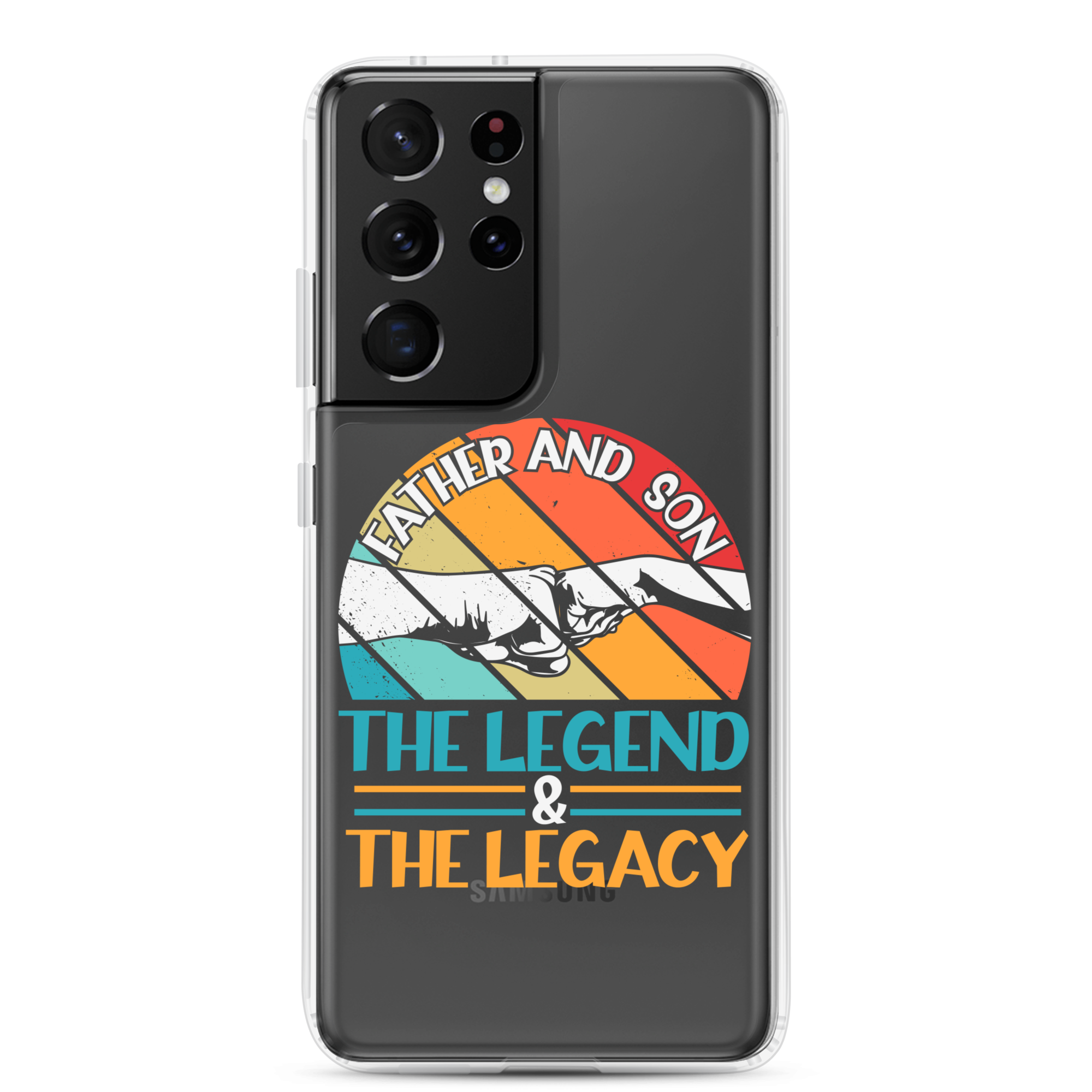 Father And Son The Legend And The Legacy Clear Case for Samsung®