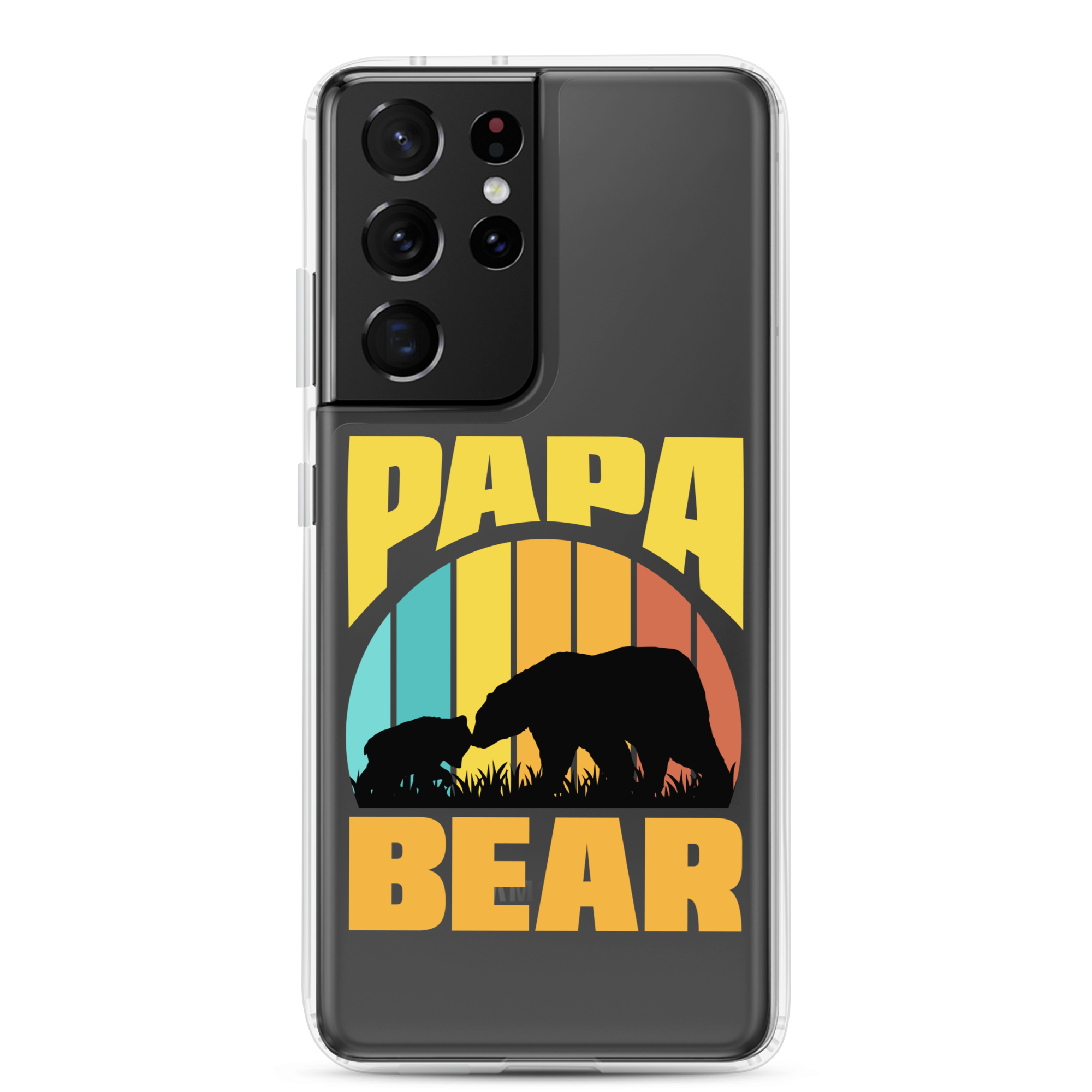 Papa Bear Clear Case for Samsung®