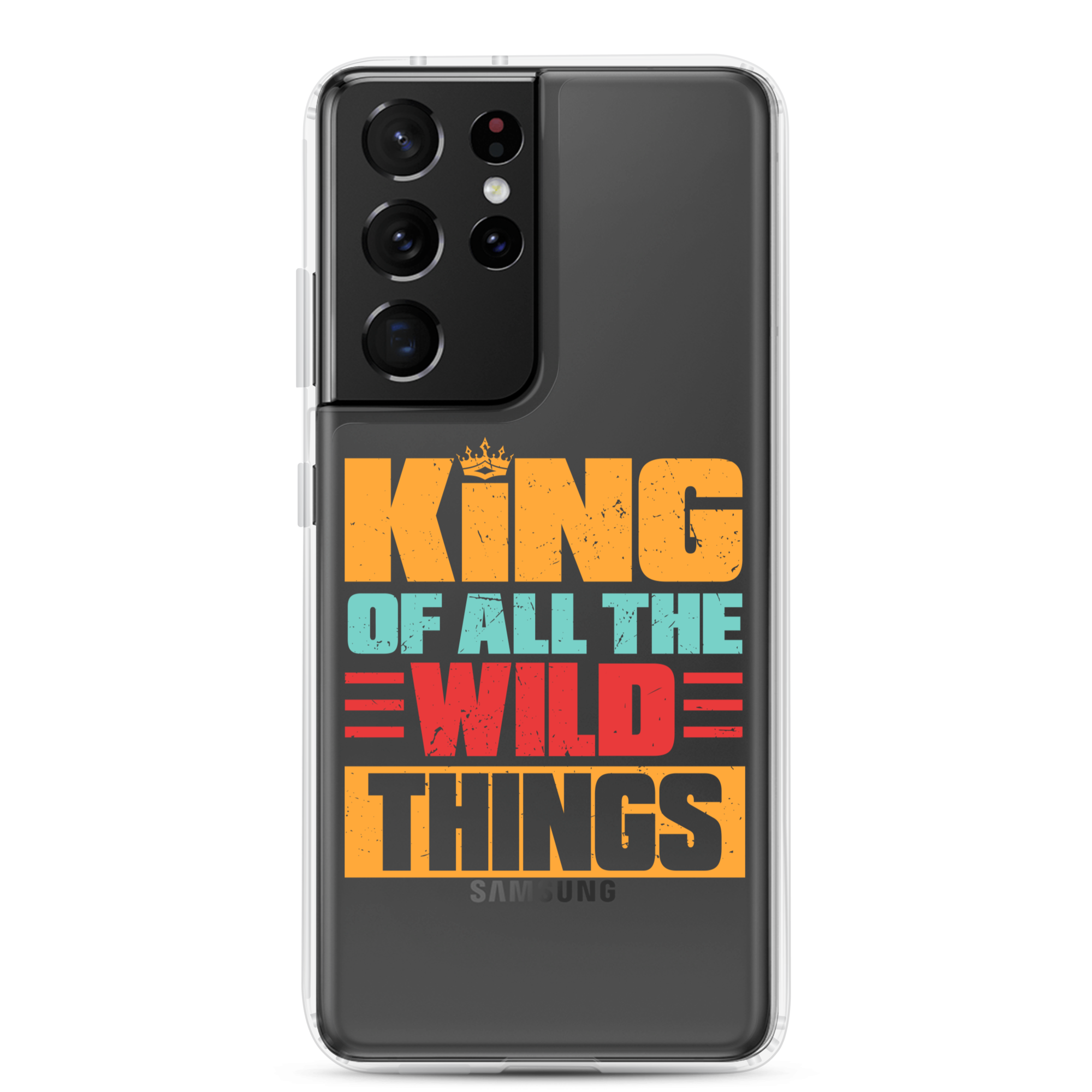 King Of All The Wild Things Clear Case for Samsung®