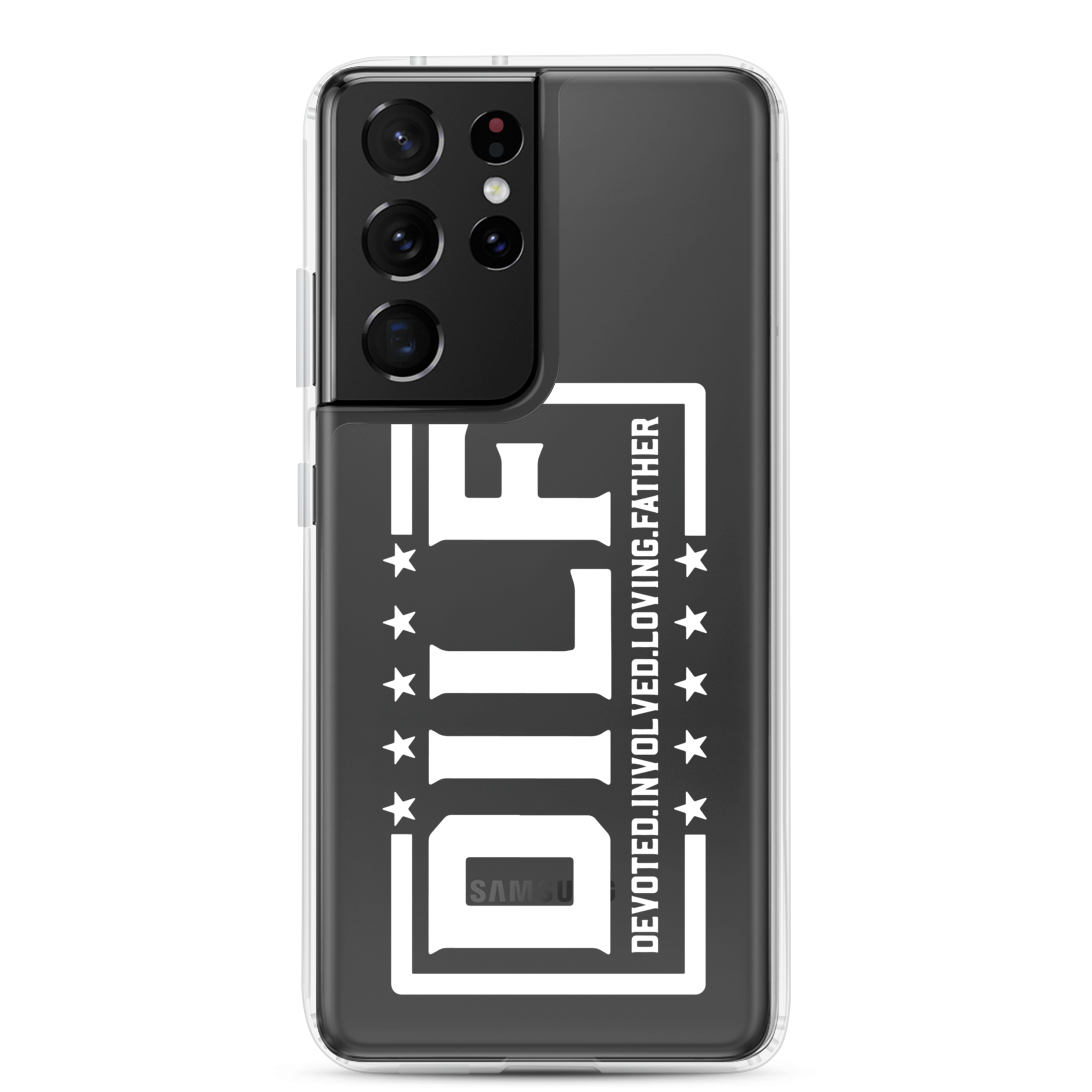 Dilf Devoted, Involved, Loving, Father Clear Case for Samsung®