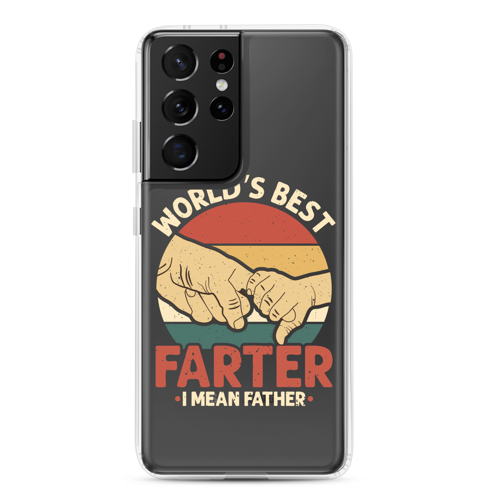 World's Best Fart I Mean Father Clear Case for Samsung®