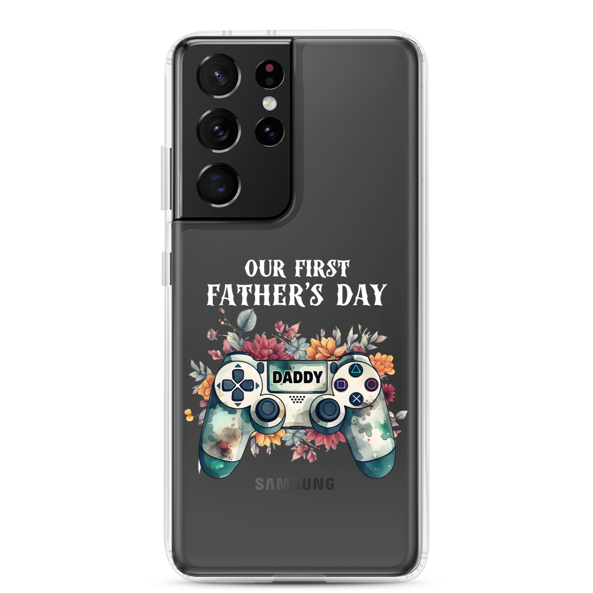 Our First Father's day Clear Case for Samsung®