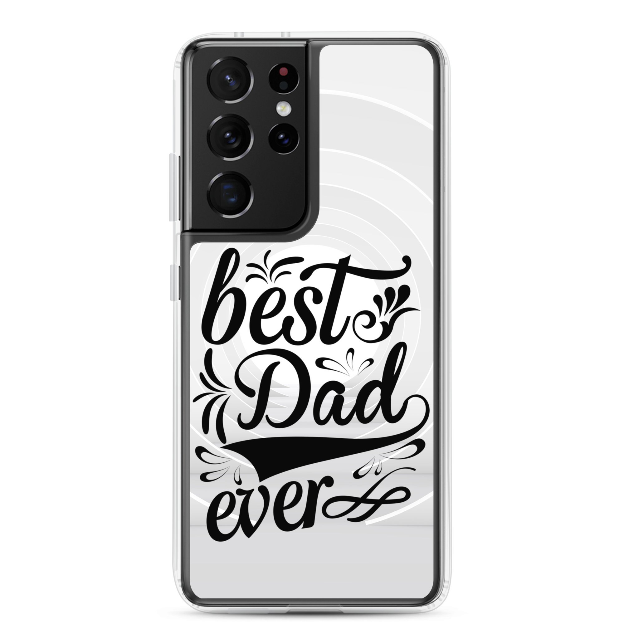 Best Dad Ever Clear Case for Samsung®