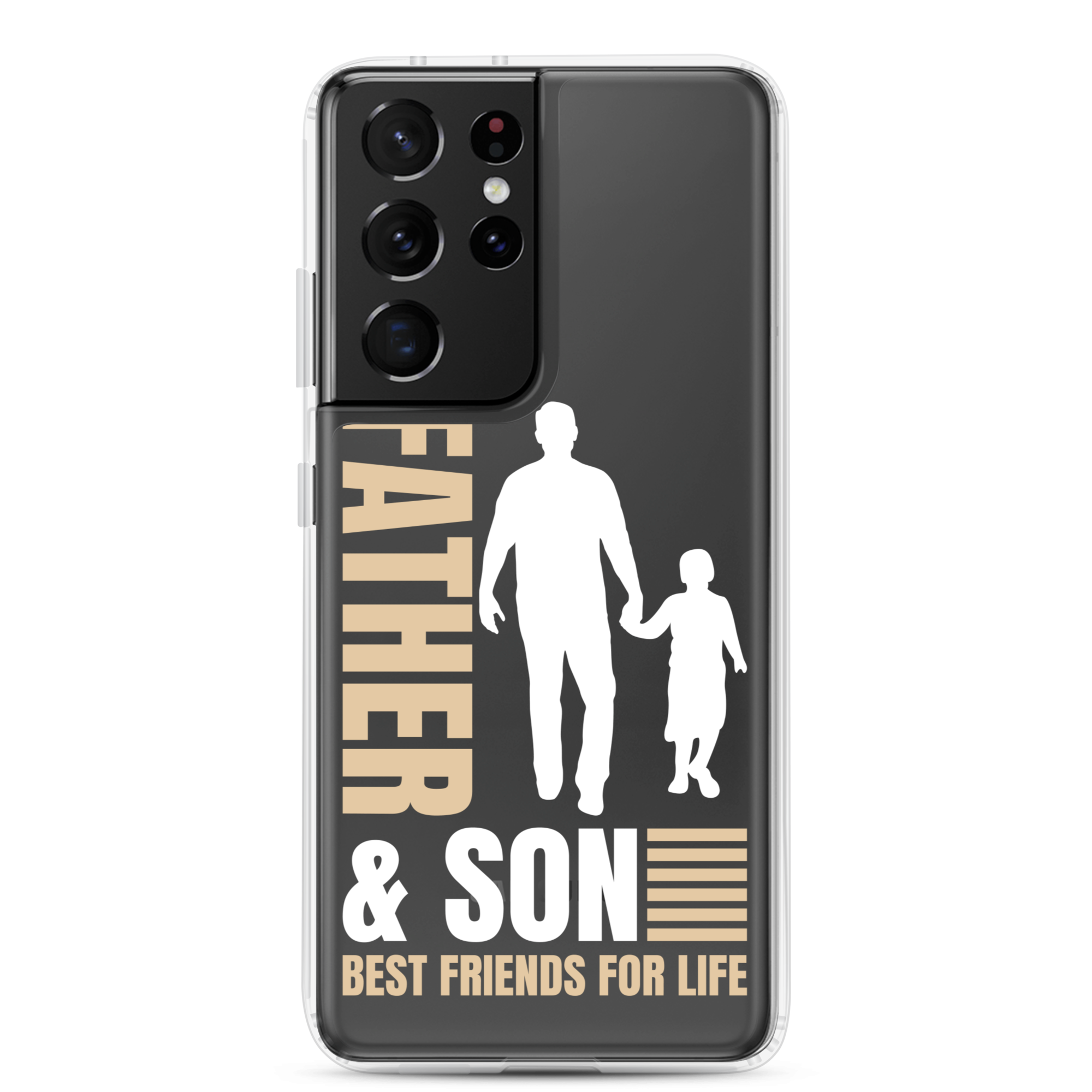 Father & Son Best Friends For Life Clear Case for Samsung®