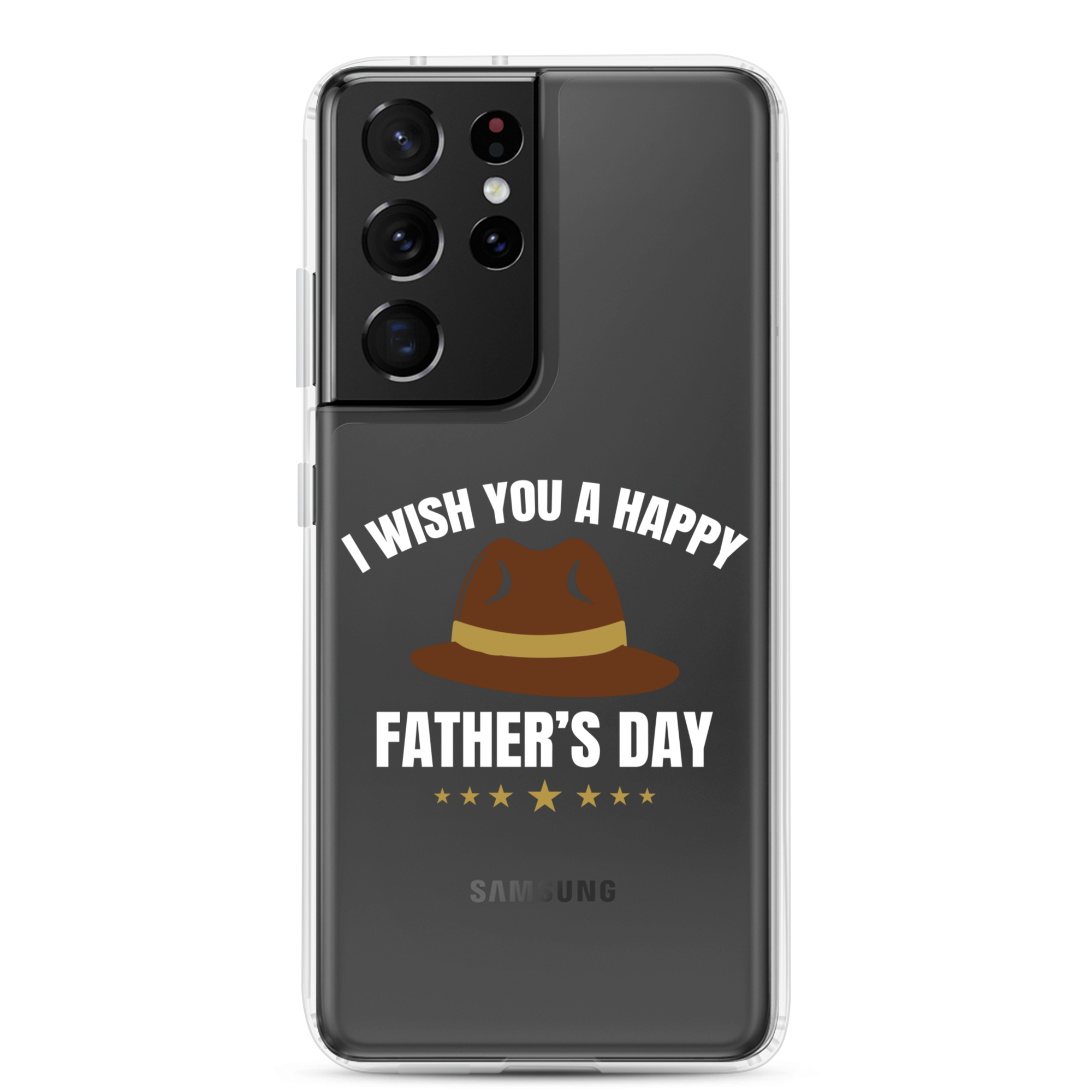 I Wish You A Happy Father's Day Clear Case for Samsung®