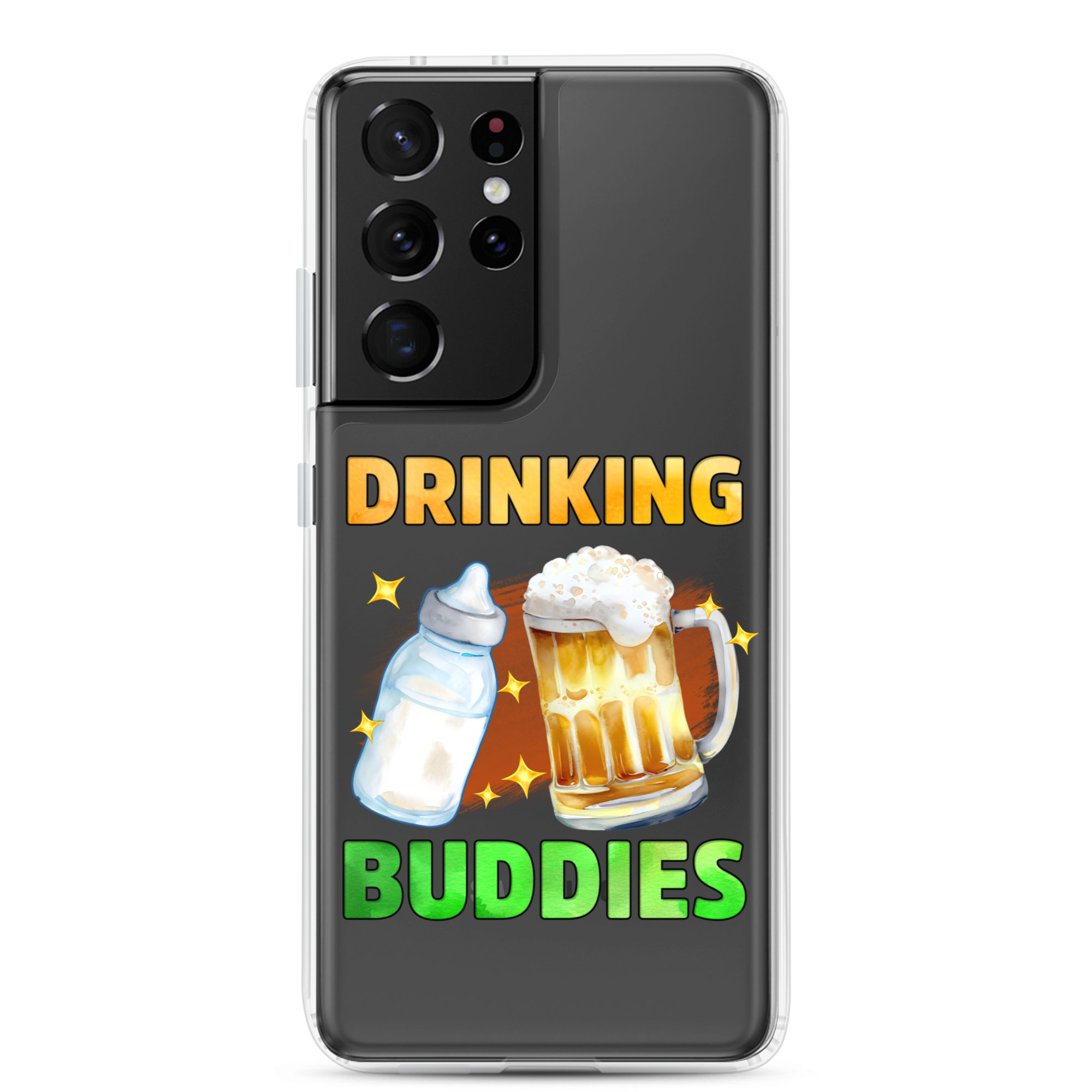 Drinking Buddies Clear Case for Samsung®