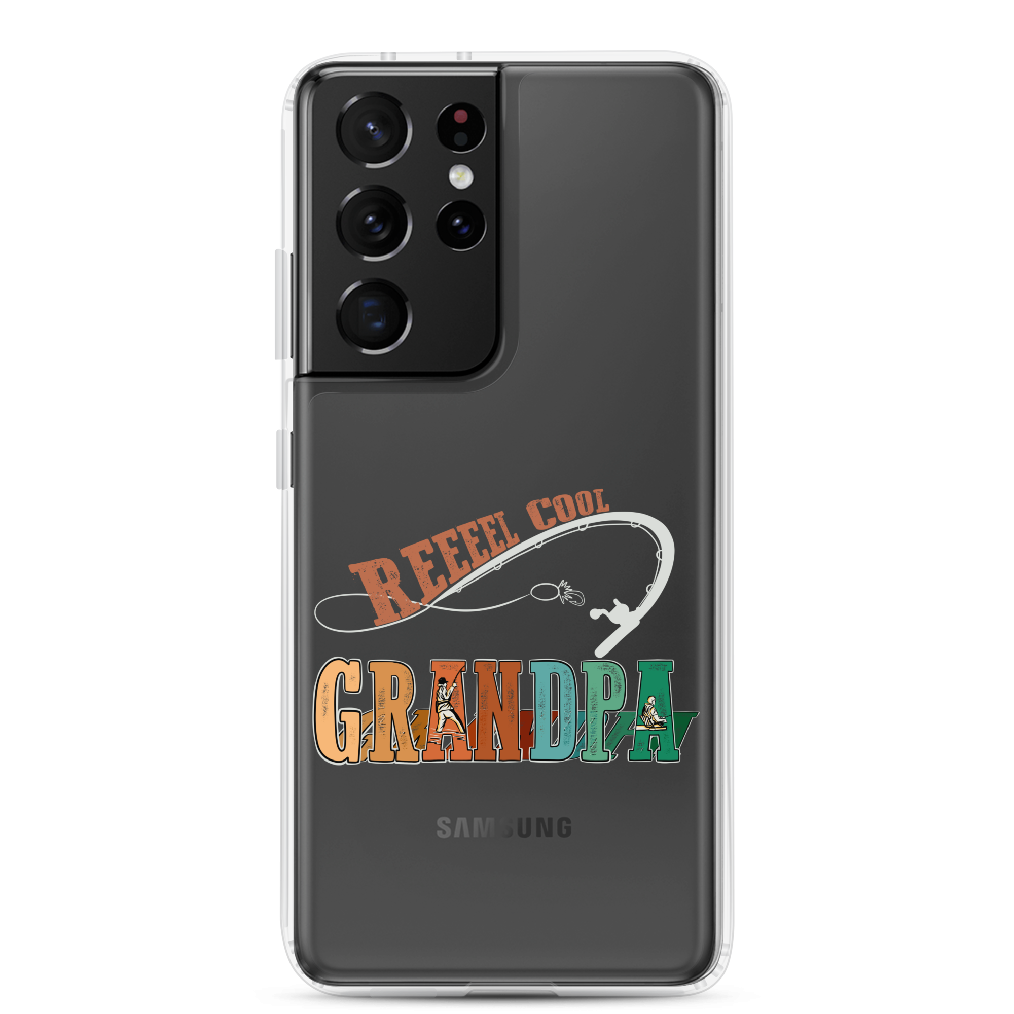 Reel Cool Grandpa Clear Case for Samsung®