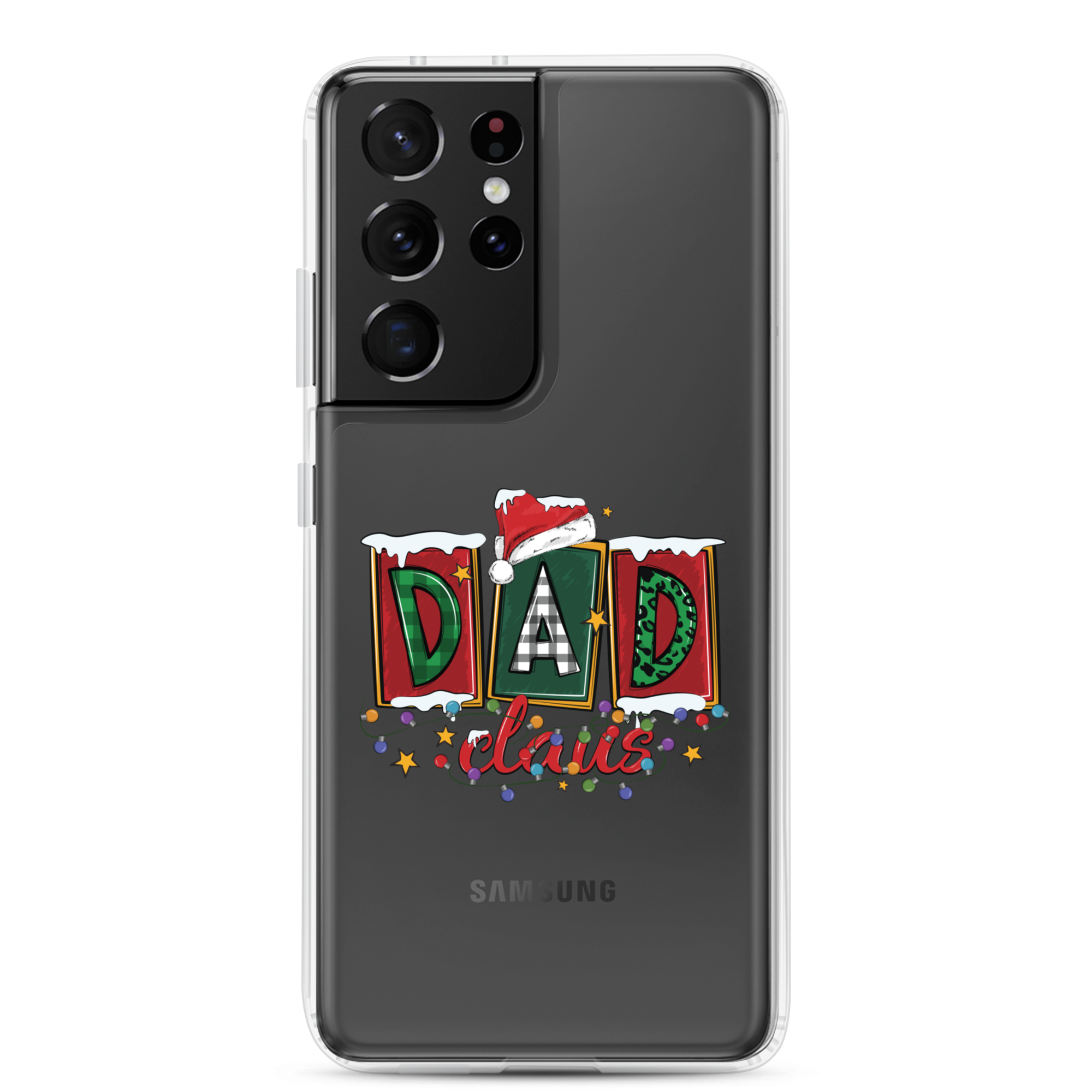 Dad Claus Clear Case for Samsung®