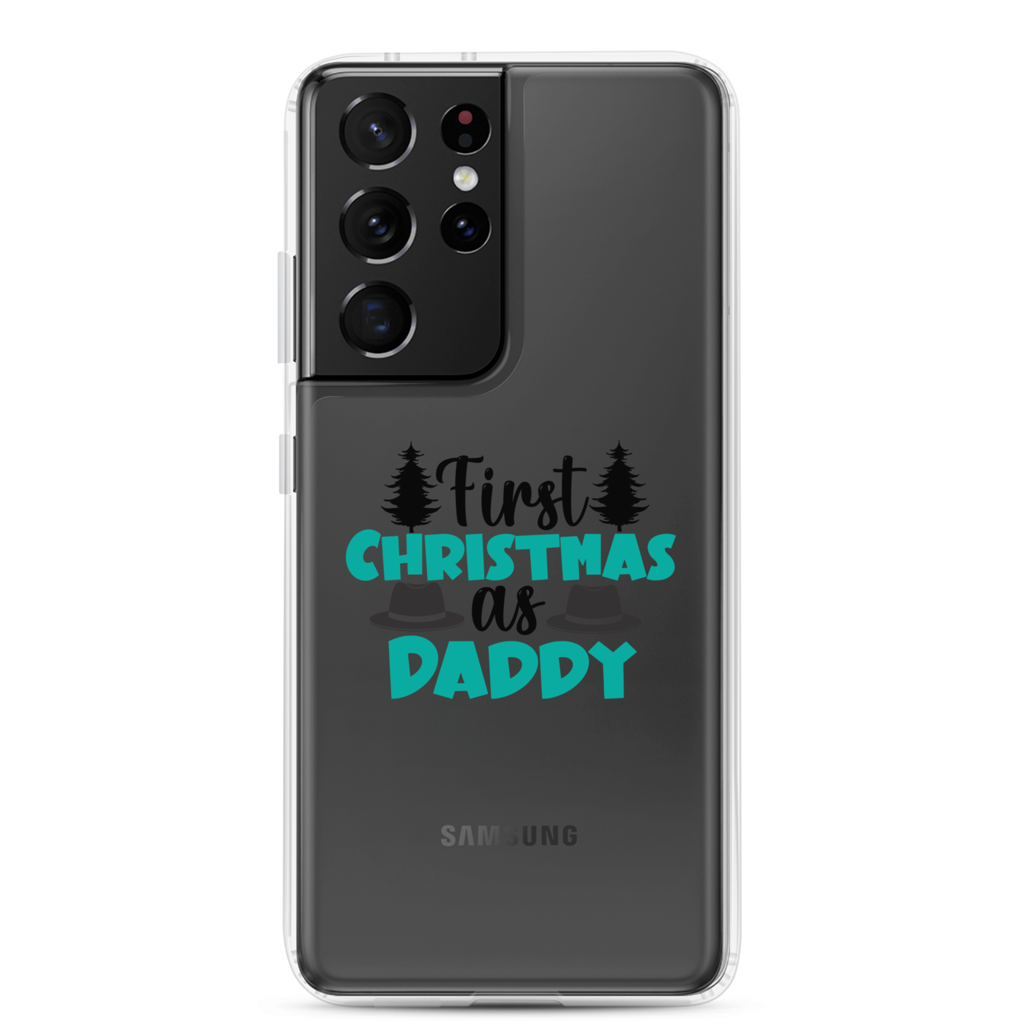 First Christmas As Daddy Clear Case for Samsung®