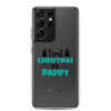 First Christmas As Daddy Clear Case for Samsung®