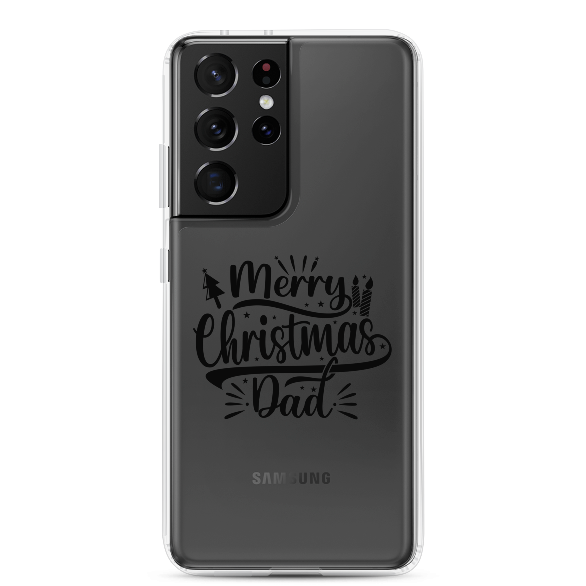 Merry Christmas Dad Clear Case for Samsung®