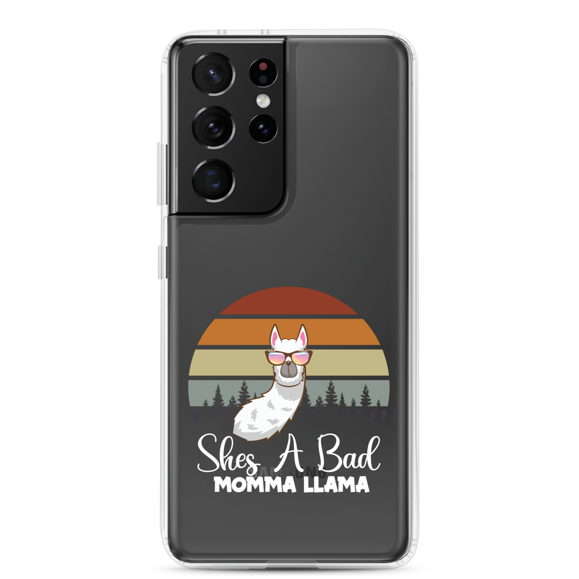 She's A Bad Momma Llama Clear Case for Samsung®