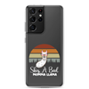 She's A Bad Momma Llama Clear Case for Samsung®