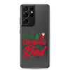 First Christmas As Dad Clear Case for Samsung®