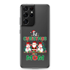 1st Christmas As A Mom Clear Case for Samsung®