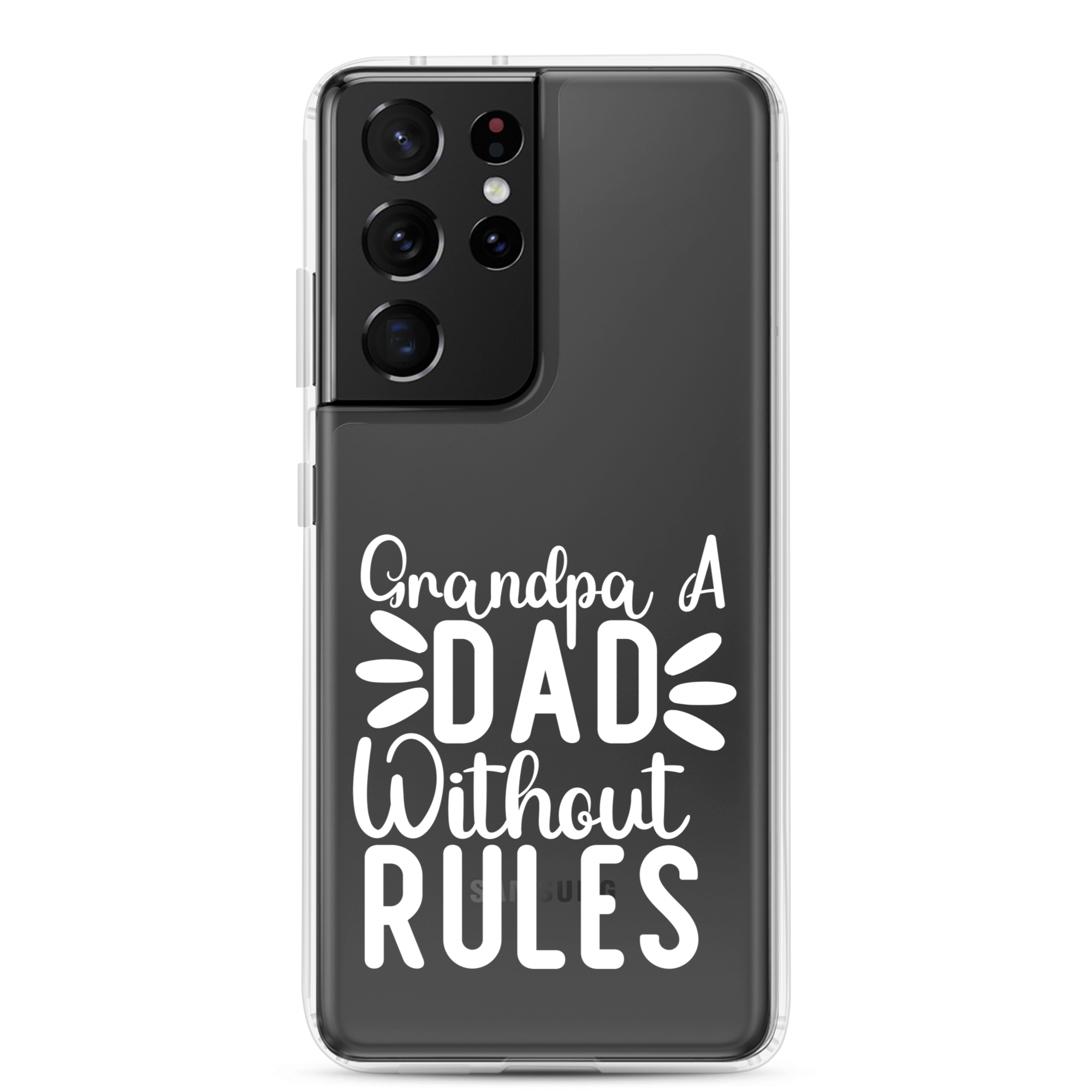 Grandpa A Dad Without Rules Clear Clear Case for Samsung®