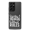 Grandpa A Dad Without Rules Clear Clear Case for Samsung®