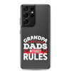 Grandpa Are Dads Without Rules Clear Case for Samsung®